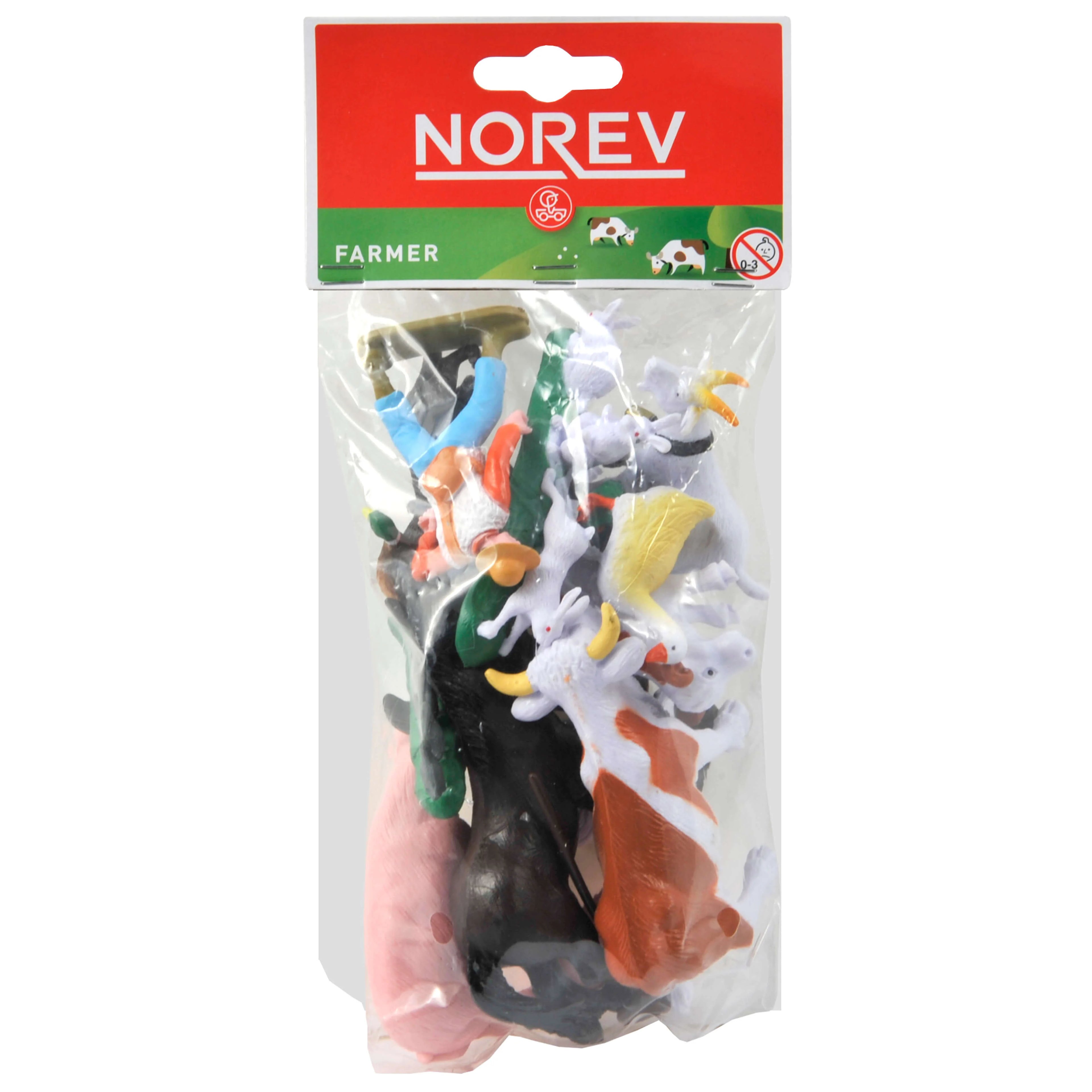 Farm Animals and Farmer Figurines