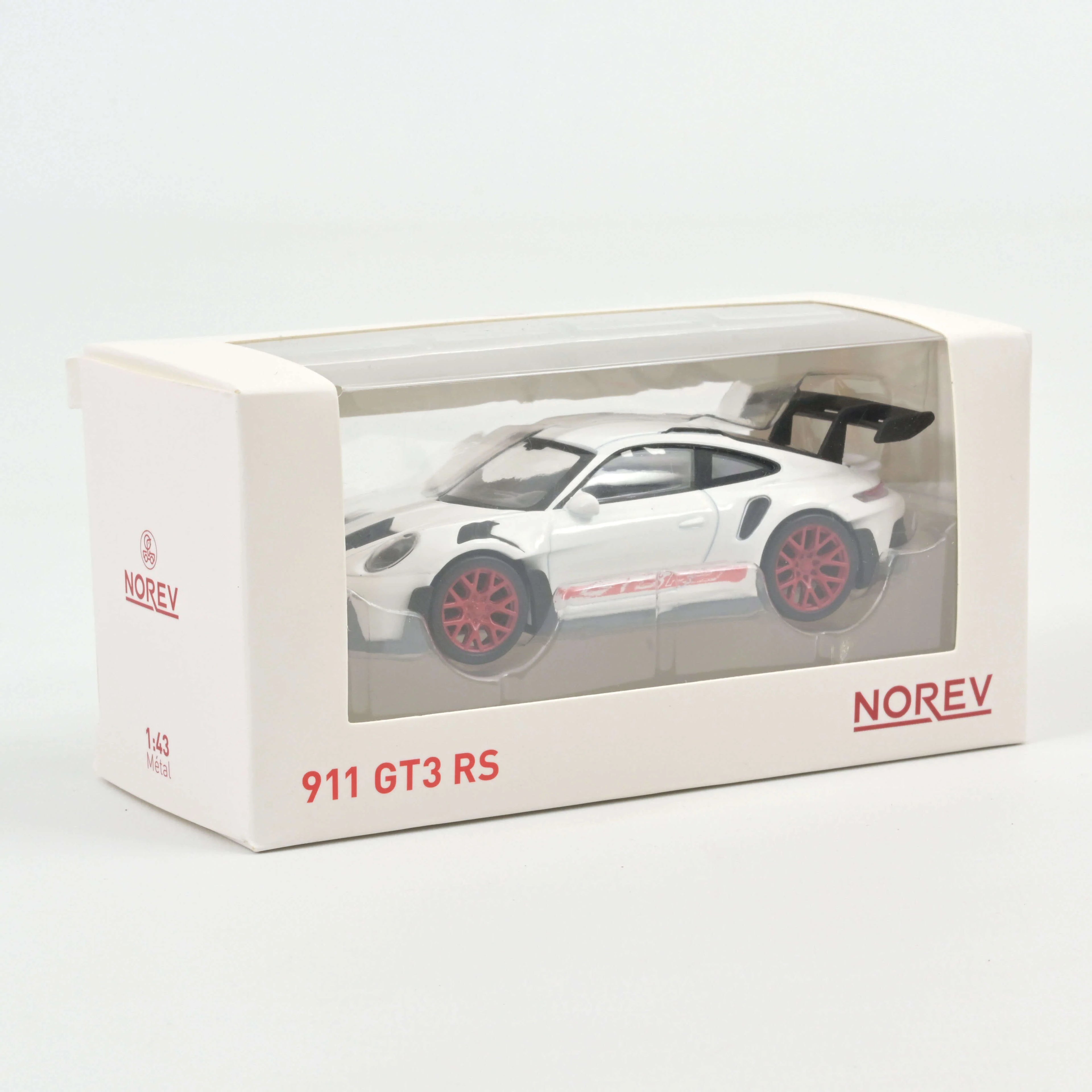 Porsche 911 GT3 RS 2022 White Jet-car 1:43