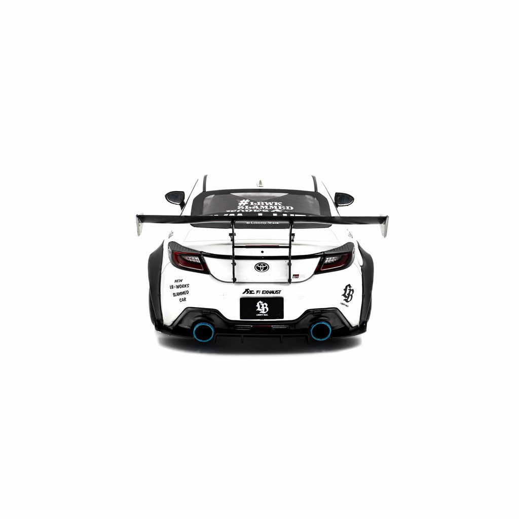 Toyota GR86 LBWK Body Kit Pearl White 1:18