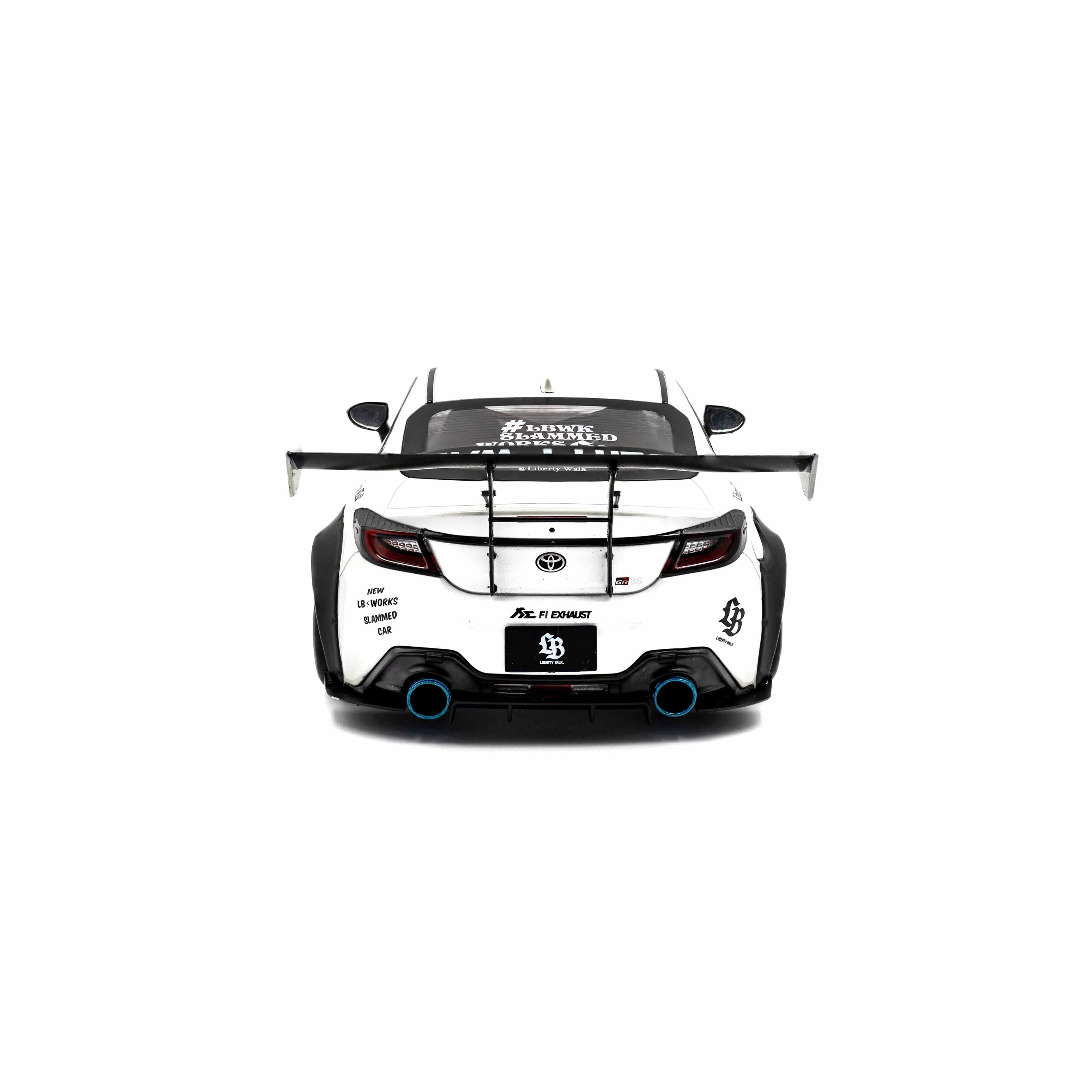 Toyota GR86 LBWK Body Kit Pearl White 1:18