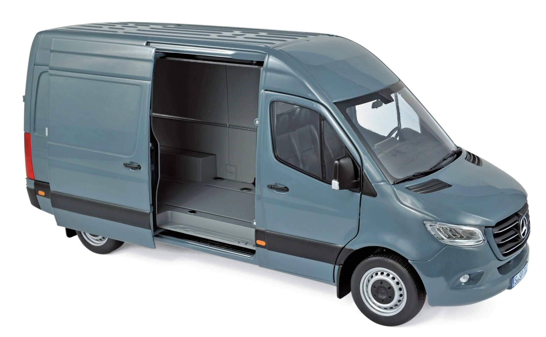 Mercedes-Benz Sprinter 2018 Bluegrey 1:18