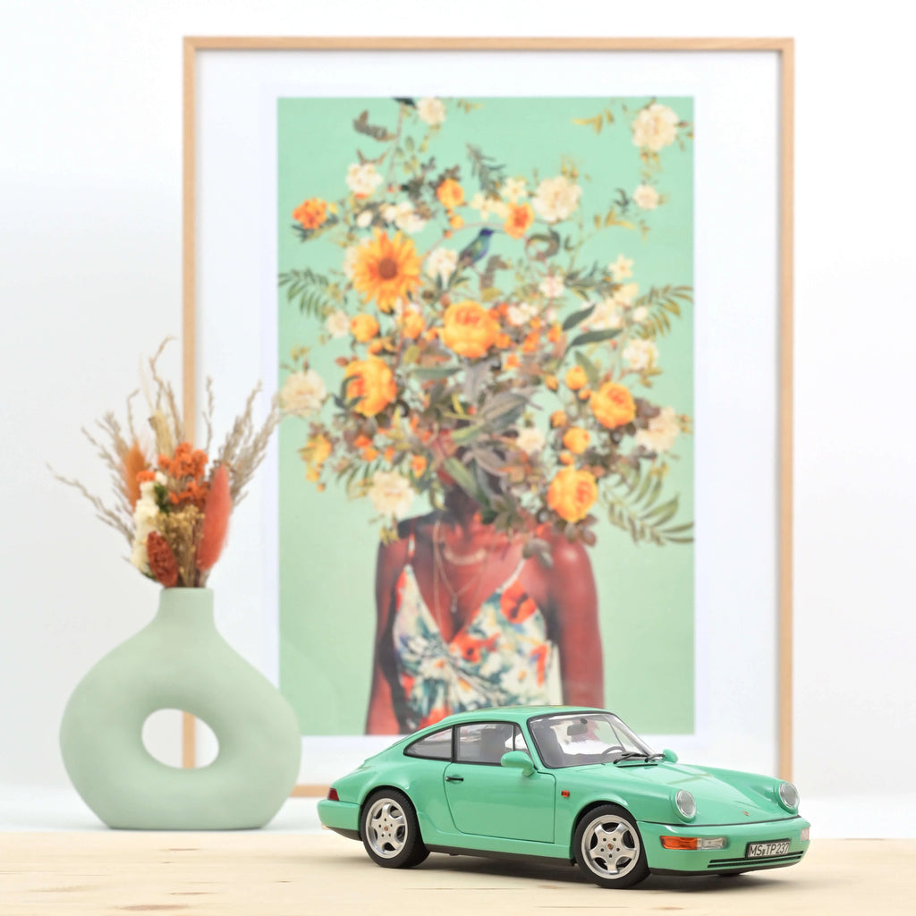 Porsche 911 Carrera 2 1992 Mintgrün 1:18