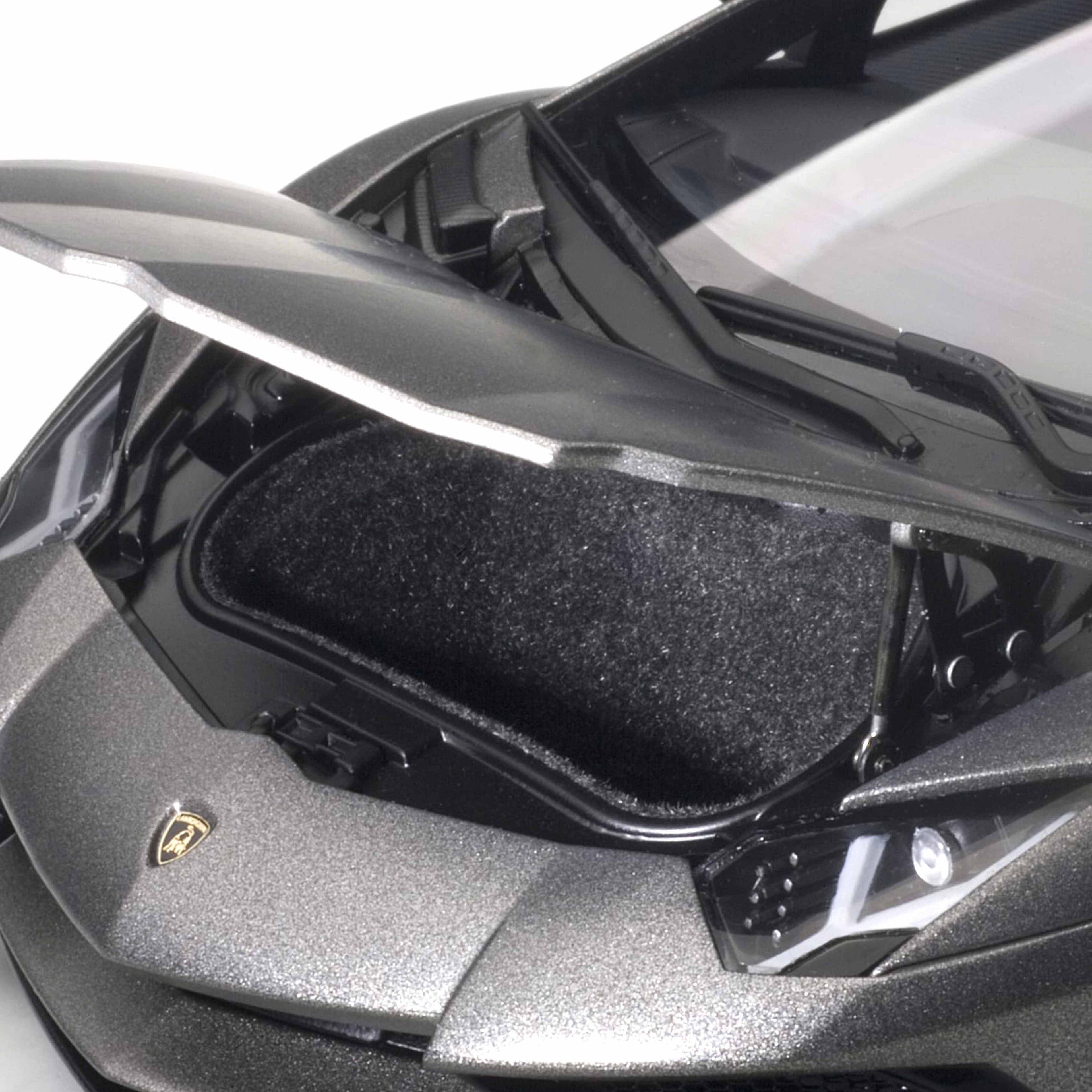 Lamborghini Aventador LP750-4 SV 2015 Titan Grey/Mat Grey 1:18