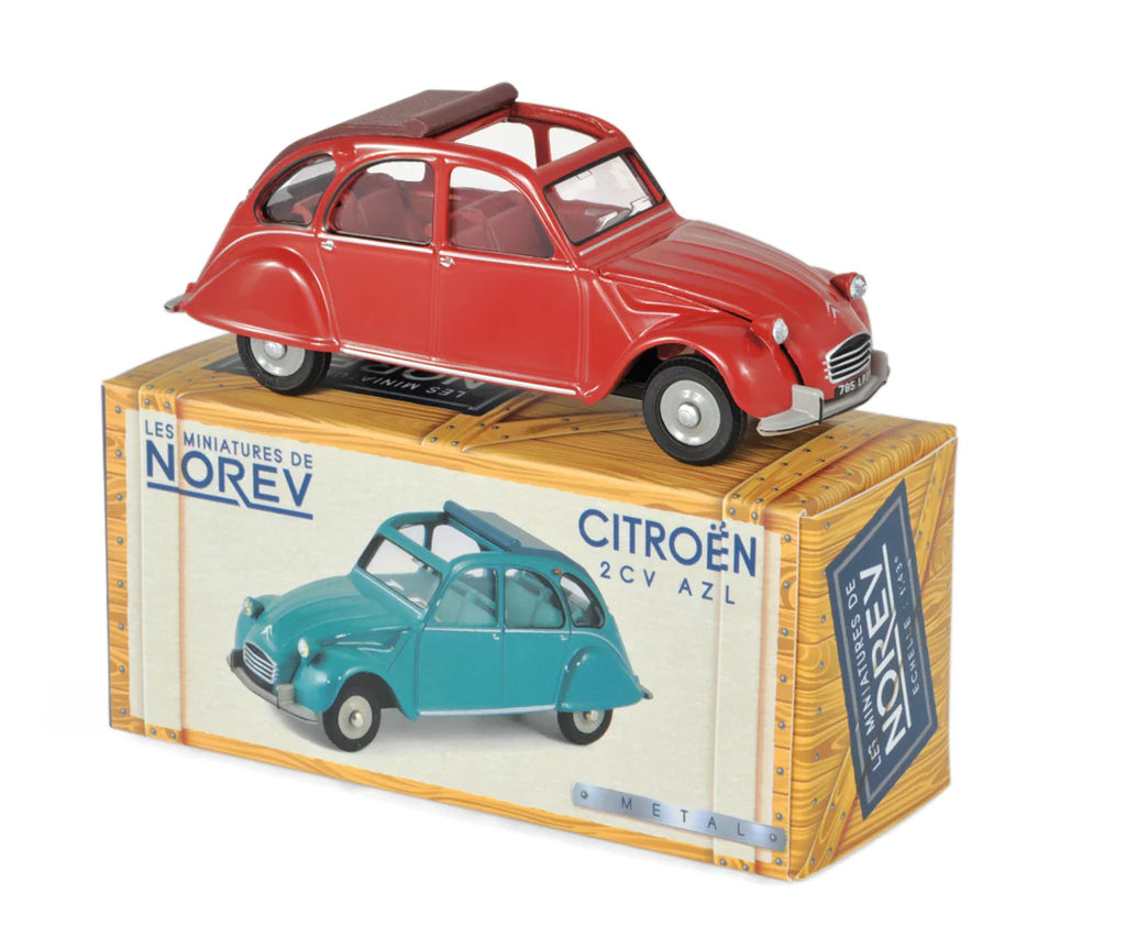 Citroën 2CV AZL 1968 Corsaire Rot 1:43