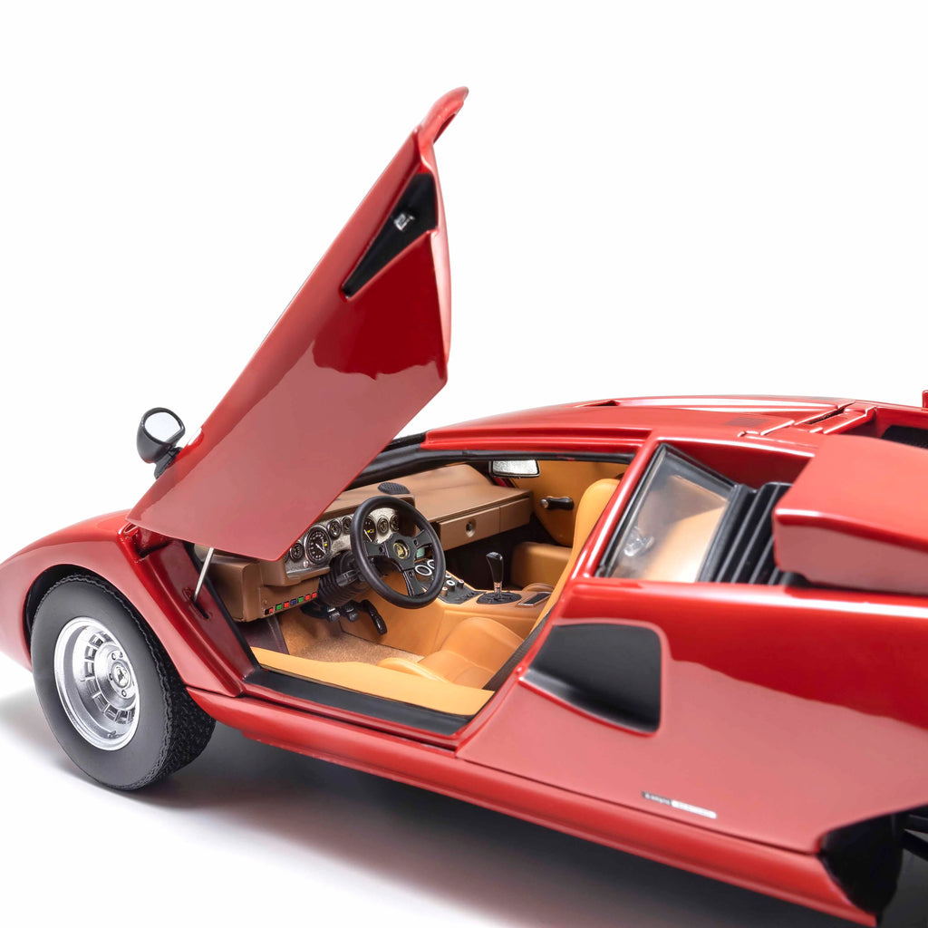 Lamborghini Countach LP 400 Red 1:18