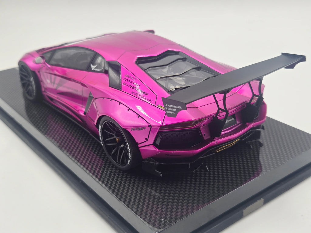Lamborghini Aventador LP700-4 Liberty Walk Performance, Flash Pink on Carbon Base - Limited 20 pcs by LB Work