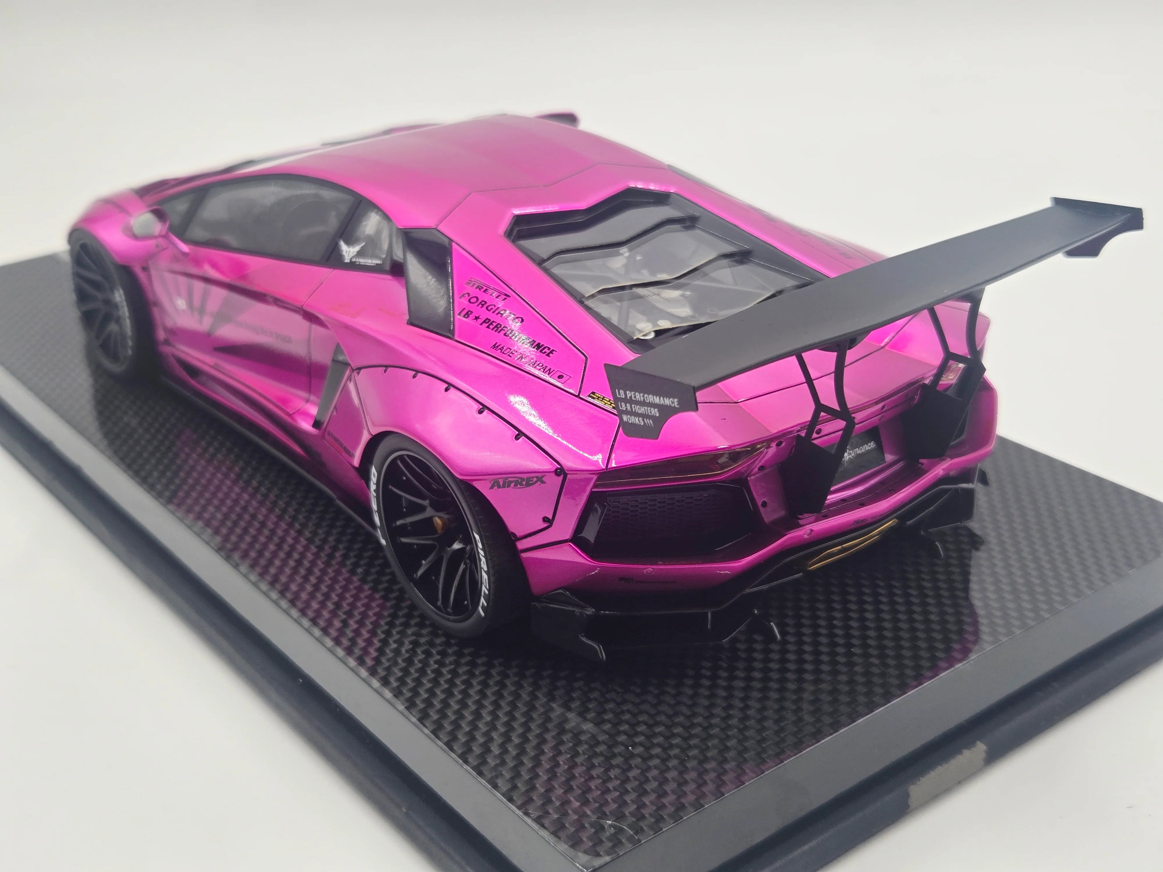 Lamborghini Aventador LP700-4 Liberty Walk Performance, Flash Pink on Carbon Base - Limited 20 pcs by LB Work