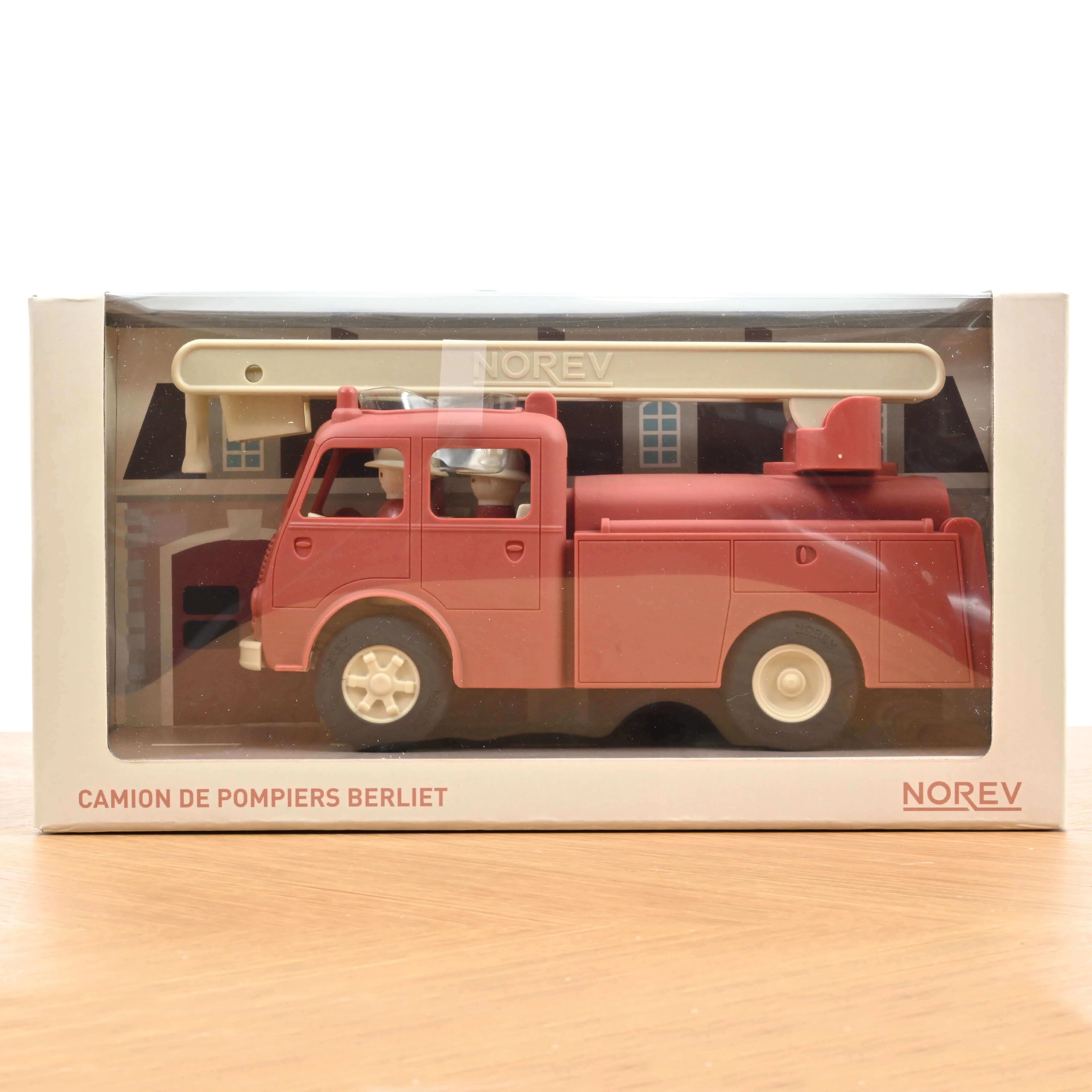 Firetruck Berliet Plastigam 1:24