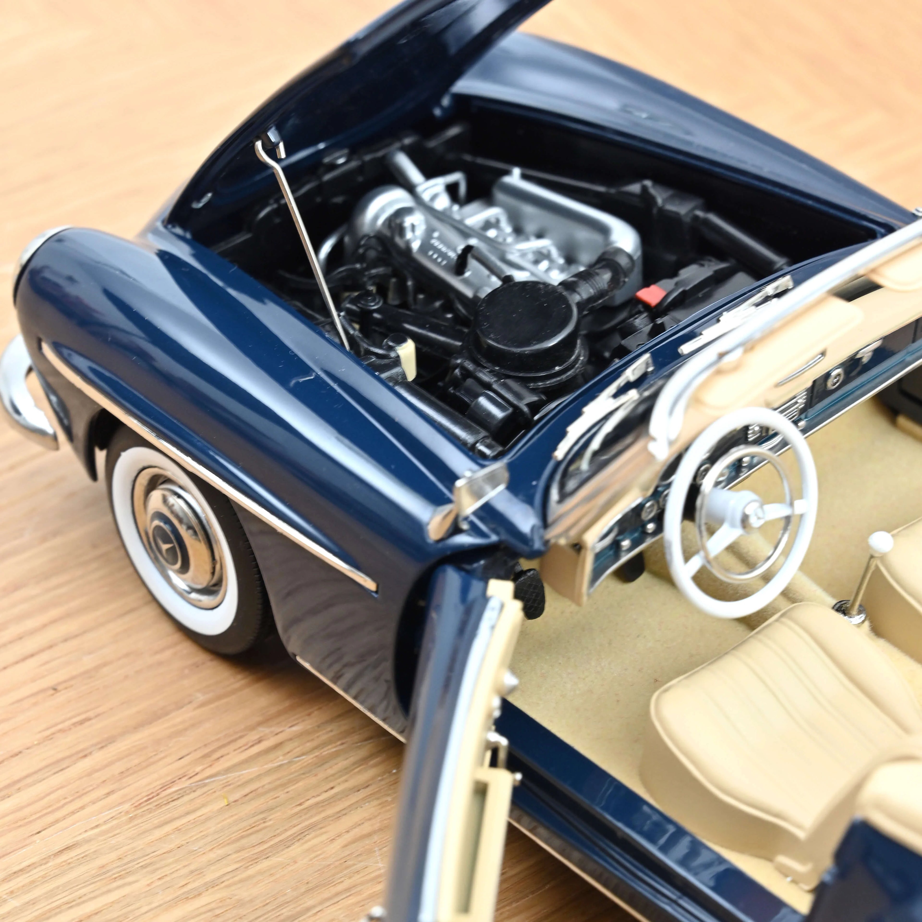Mercedes-Benz 190 SL 1957 Middle Blue 1:18