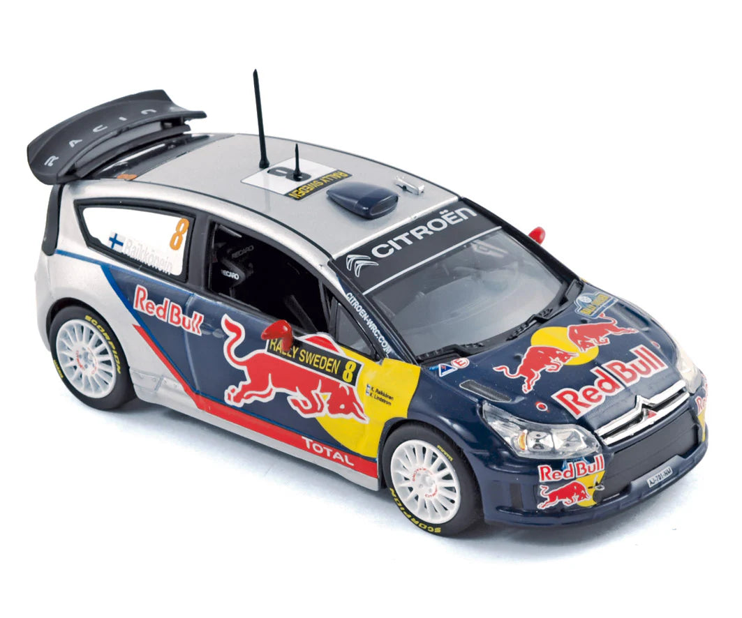 Citroën C4 WRC 2010Rally Sweden 8 Räikkönen/Lindström 1:43