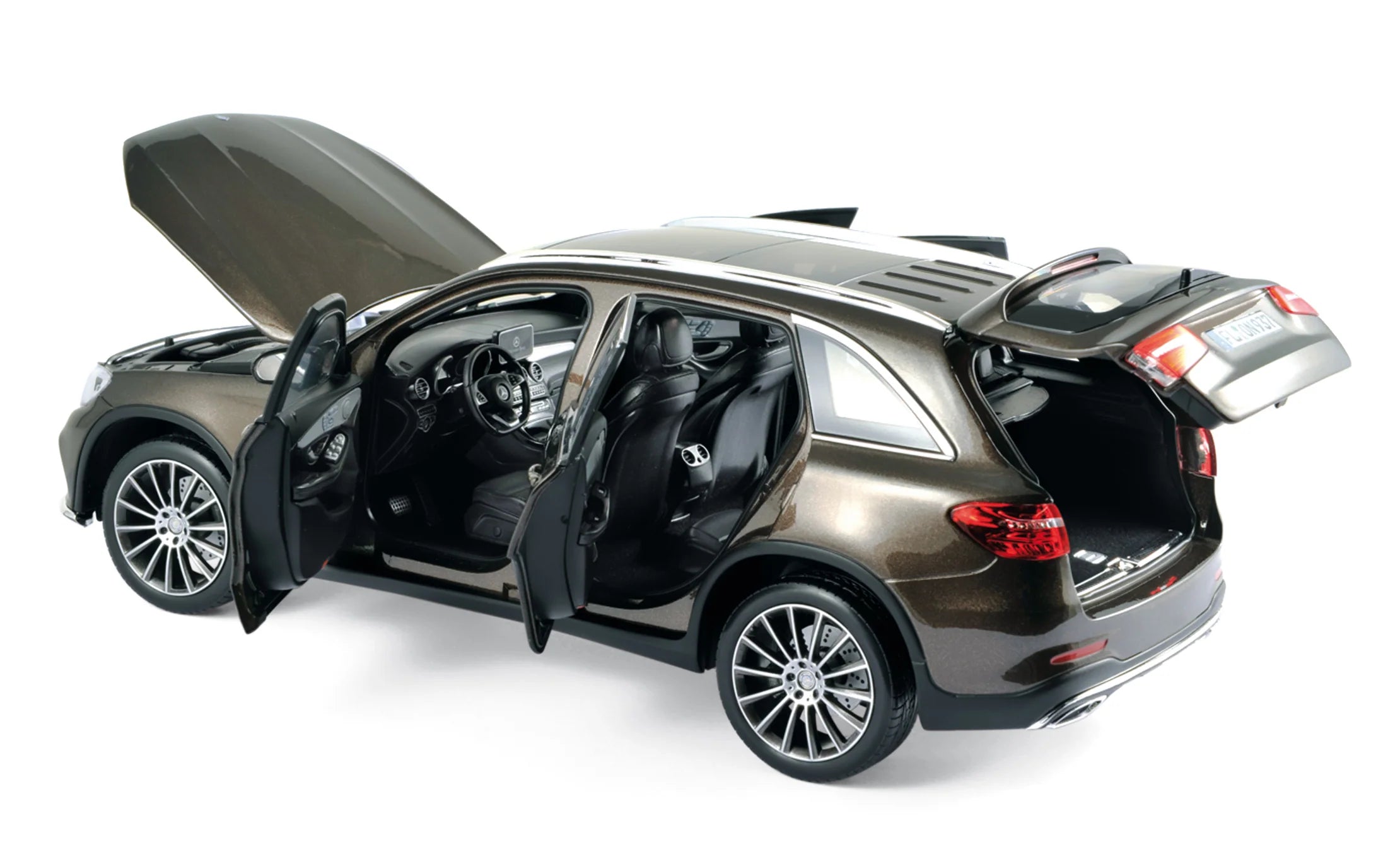 Mercedes-Benz GLC 2015 Marron métallisé 1:18