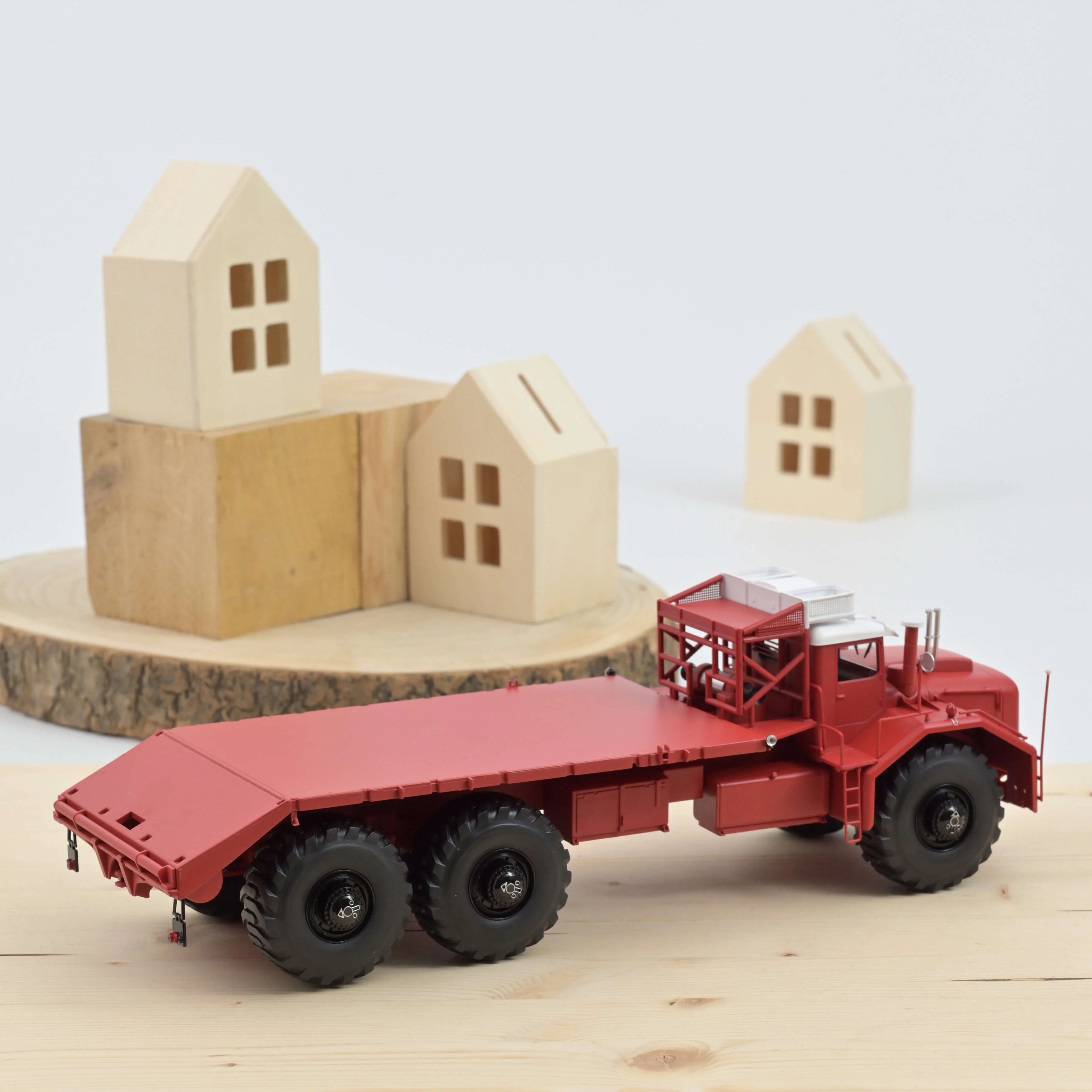 Berliet T100 Nr. 1 1960 Rot ohne Seitenwände 1:43