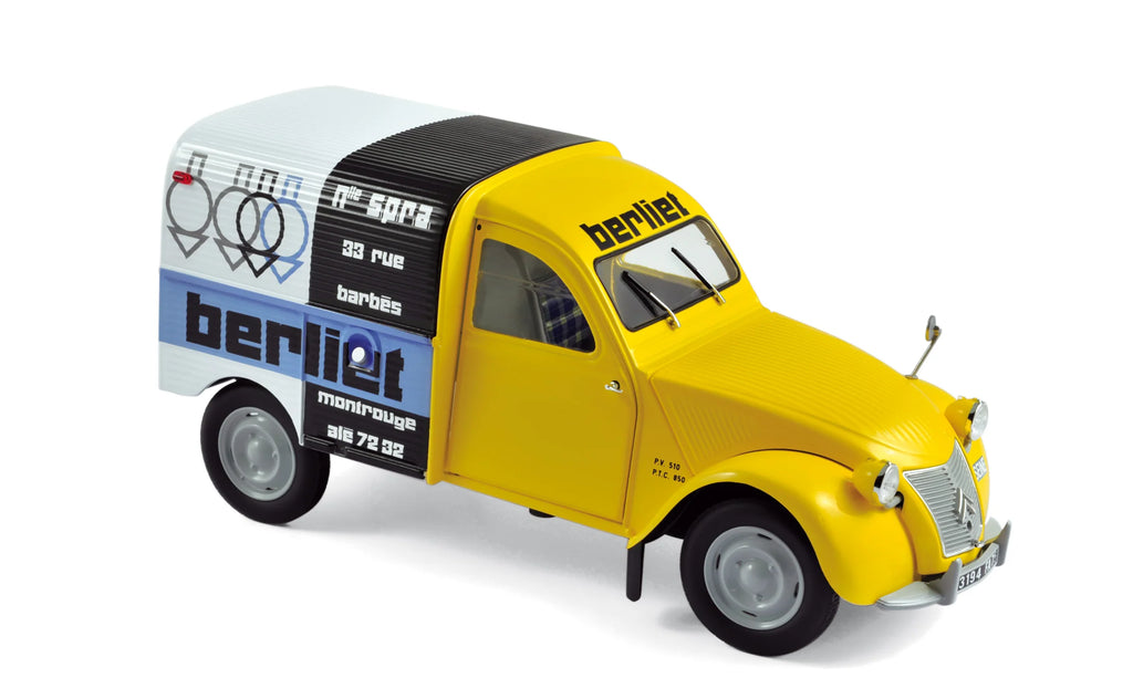Citroën 2CV Fourgonnette 1956 Assistance Berliet 1:18