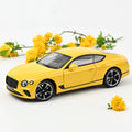 Bentley Continental GT 2018 Monaco Yellow 1:18