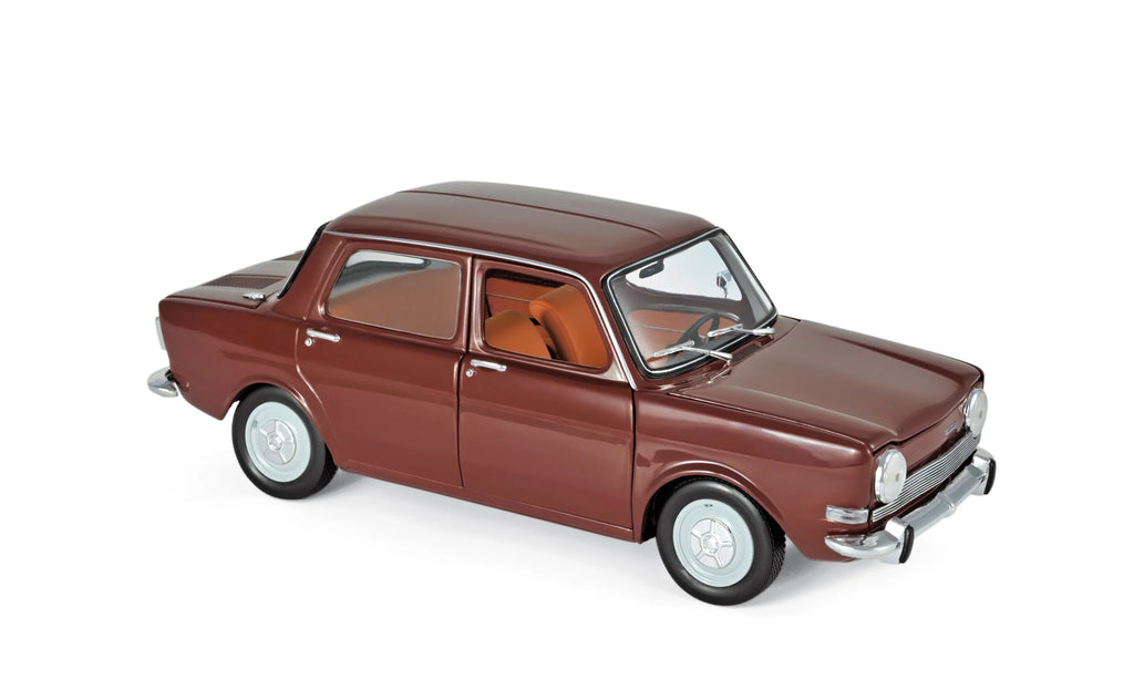 Simca 1000 LS 1974 Amarante Rot 1:18