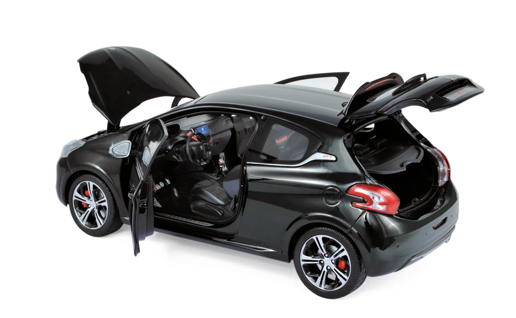 Peugeot 208 GTi 2013 Perla Nera Black 1:18