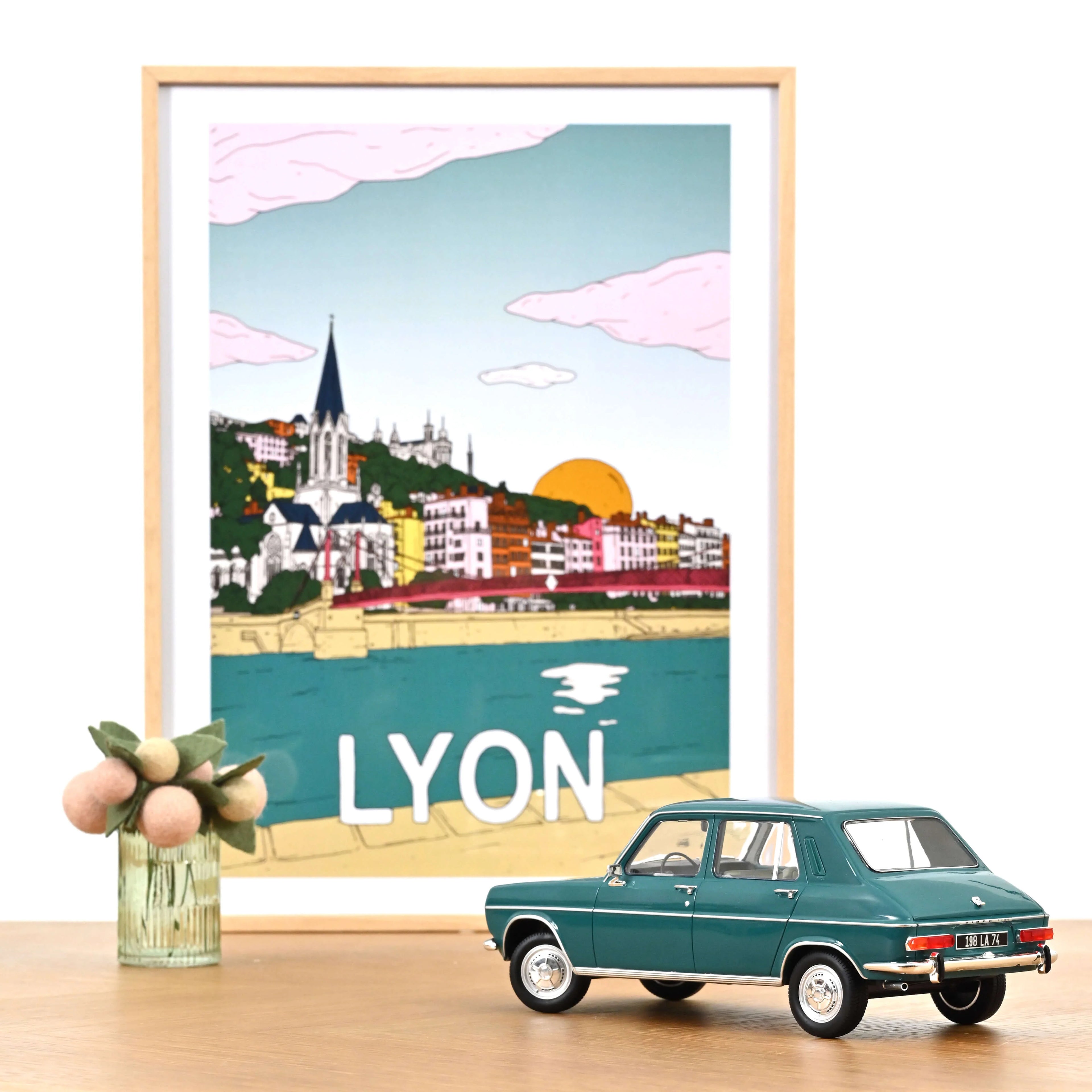 Simca 1100 GLS 1968 Borodine Green 1:18