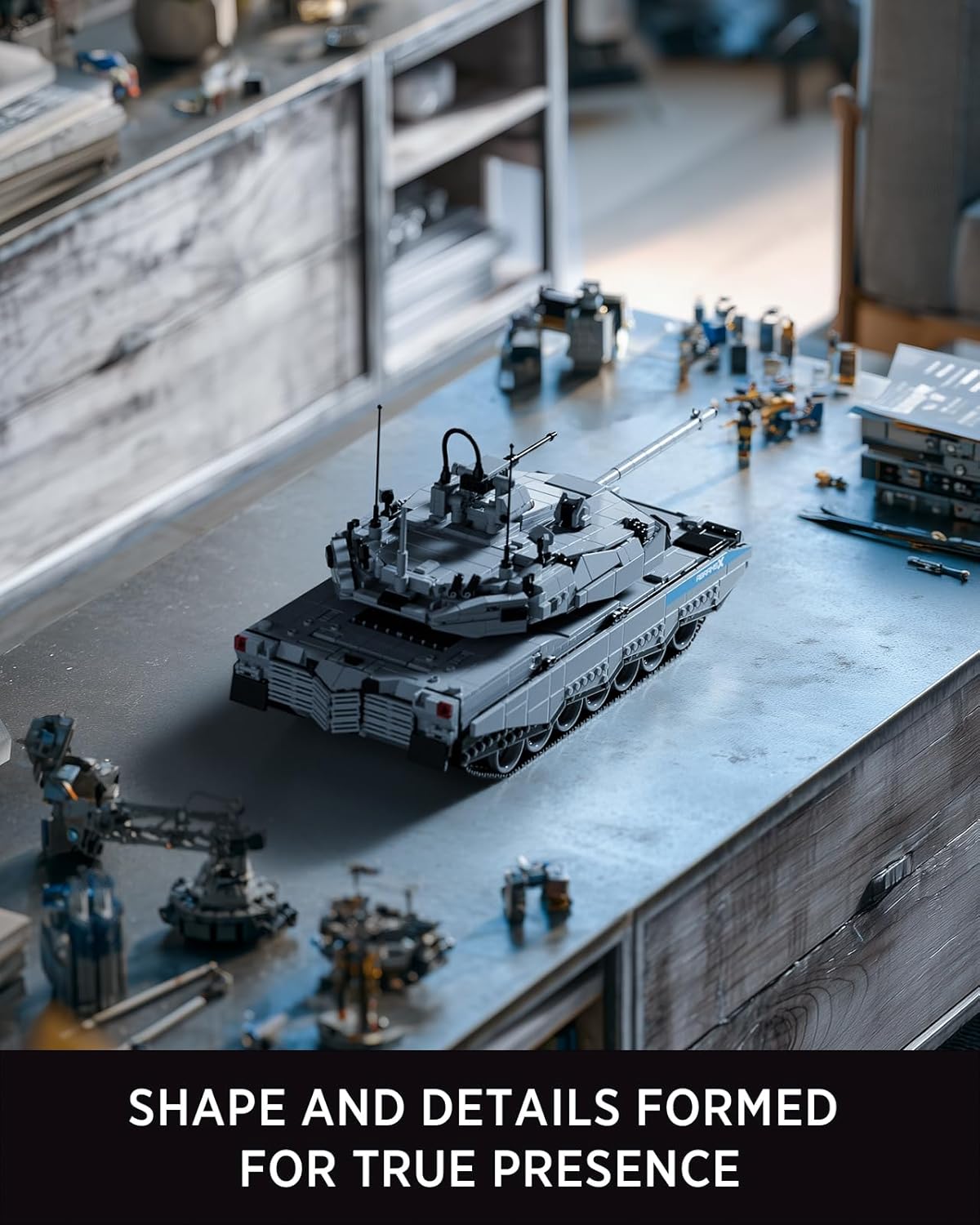 Nifeliz Military Abrams-X Tank (2136 PCS, NF10300)