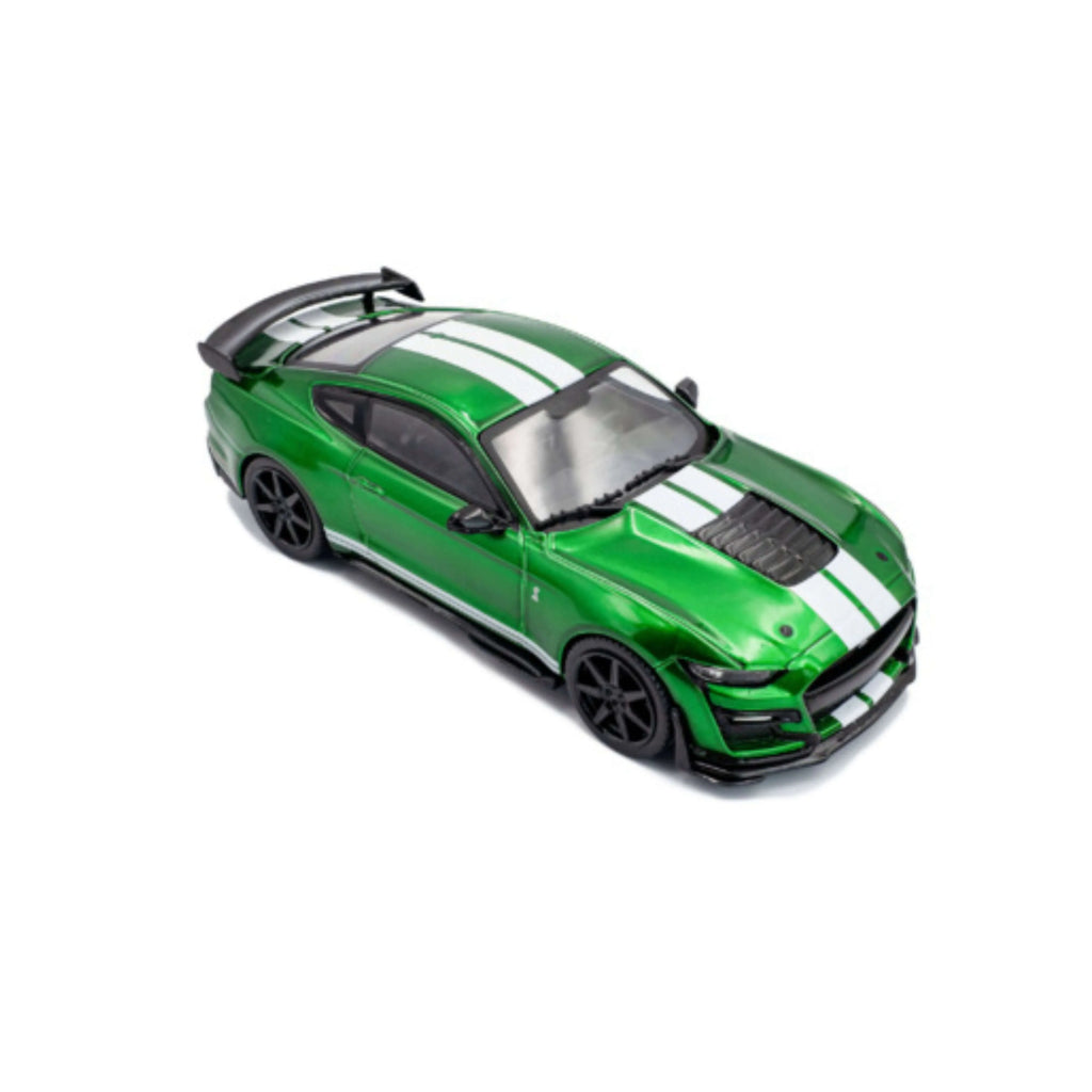 Shelby Mustang GT500 Eruption Green Metallic / White Stripes 1/43