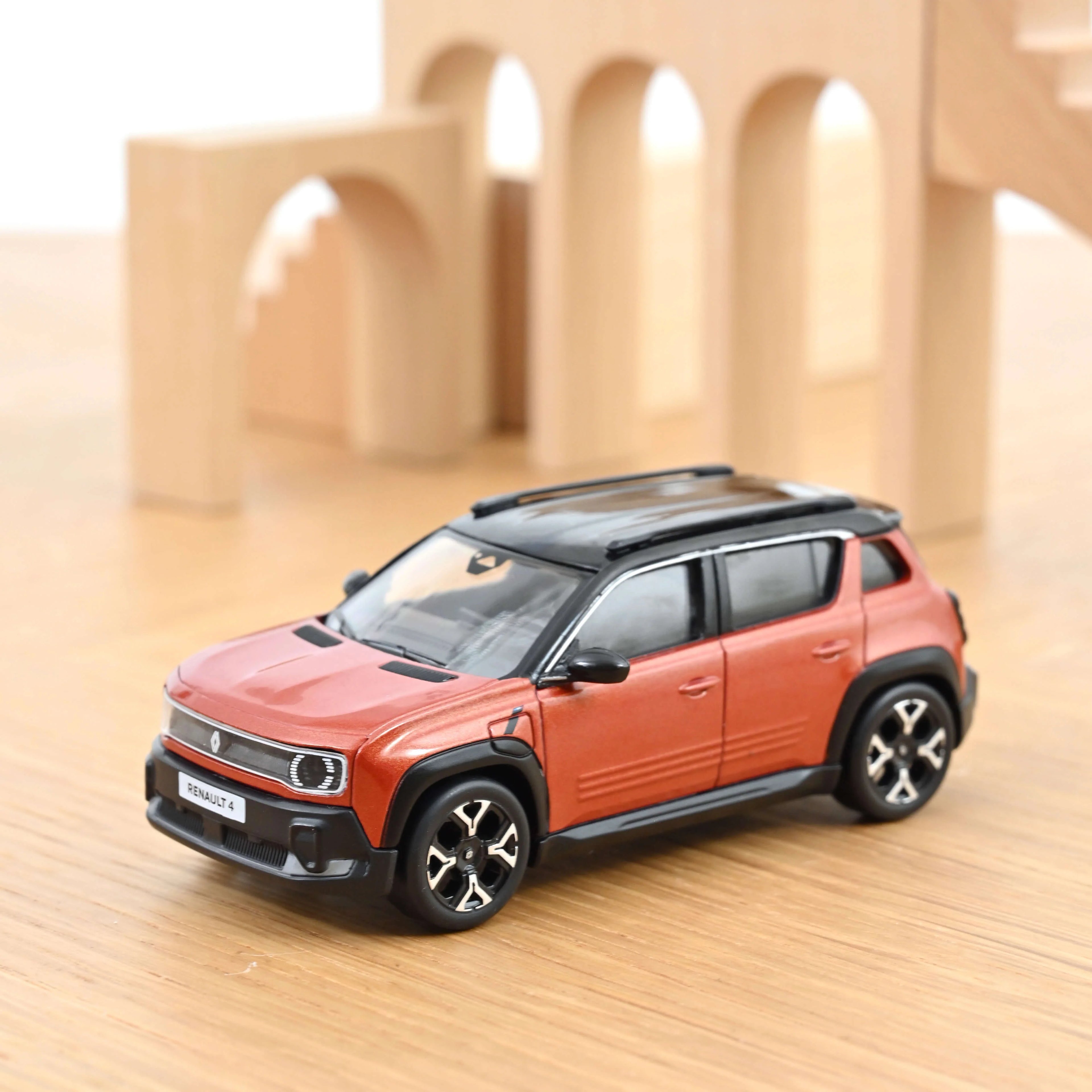 Renault 4 E-Tech Electric 2025 Terracotta Brown 1:43