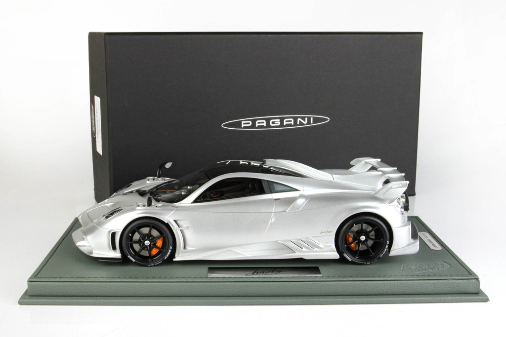 BBR Pagani Imola Matt Silver - Limited 220 pcs with Display Case
