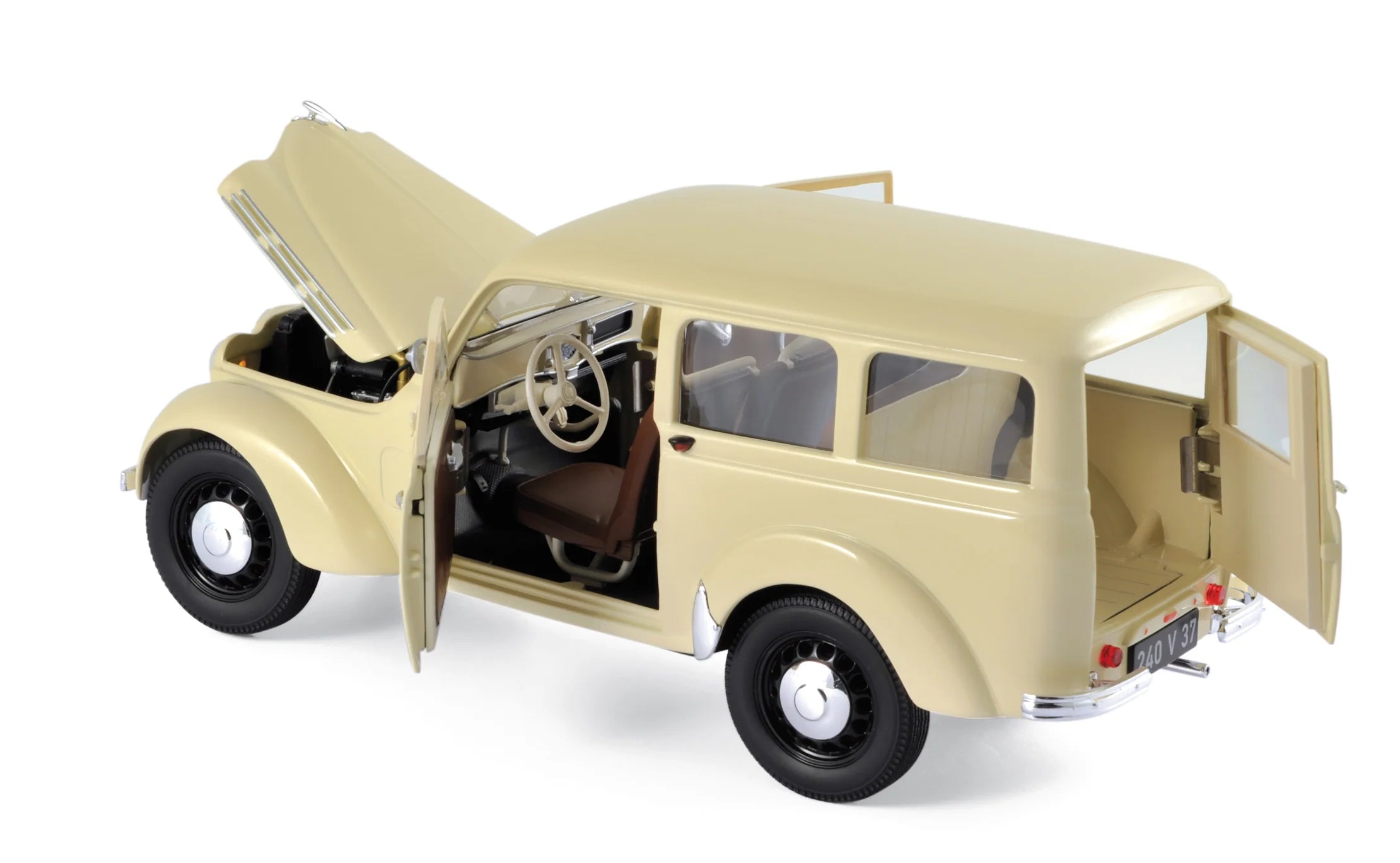 Renault Break 300 kg (Juvaquatre) 1951 Elfenbein 1:18