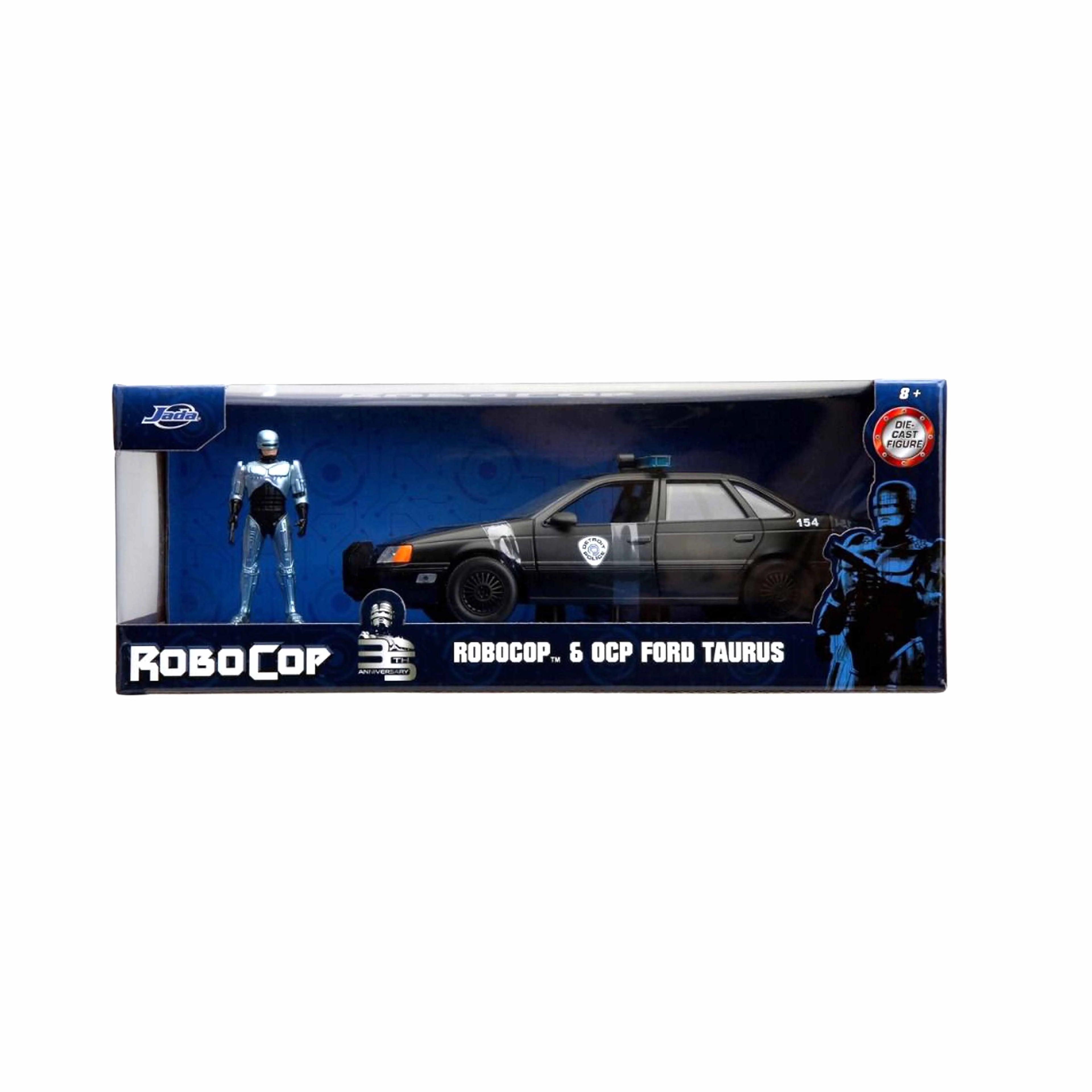Ford Taurus Black with Robocop figure 1986 1:24