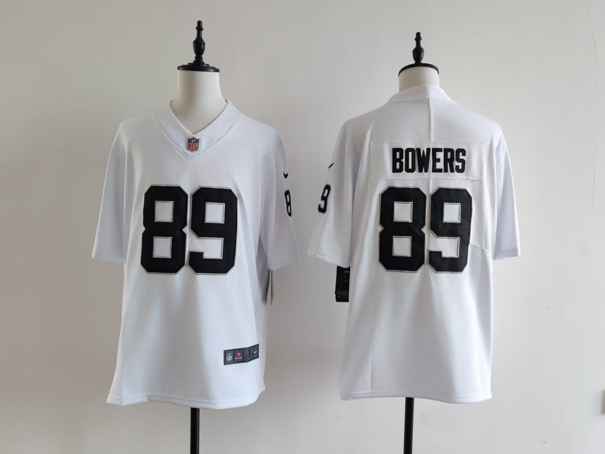 Men's Oakland Raiders Brock Bowers Nike Jersey -  White