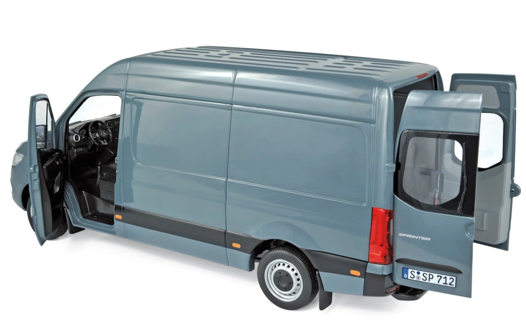 Mercedes-Benz Sprinter 2018 Bluegrey 1:18