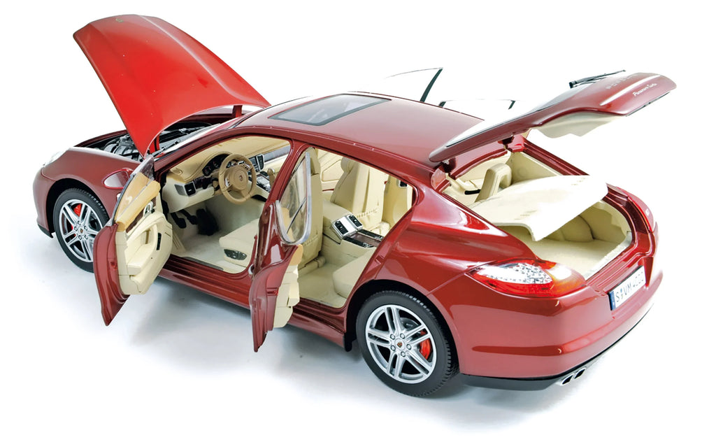 Porsche Panamera Turbo 2009 Ruby Red 1:18