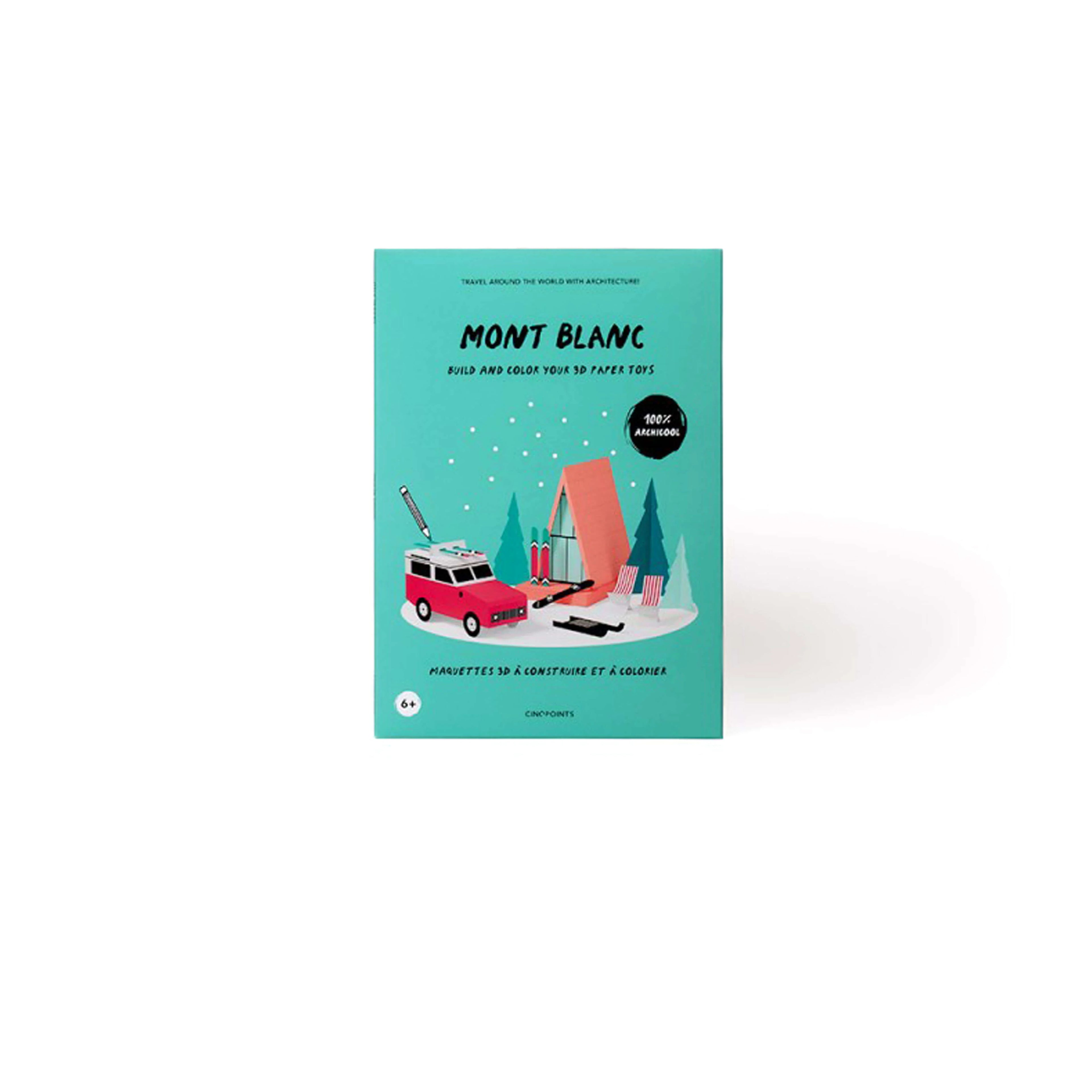 MONT-BLANC Paper Model to Assemble and Color