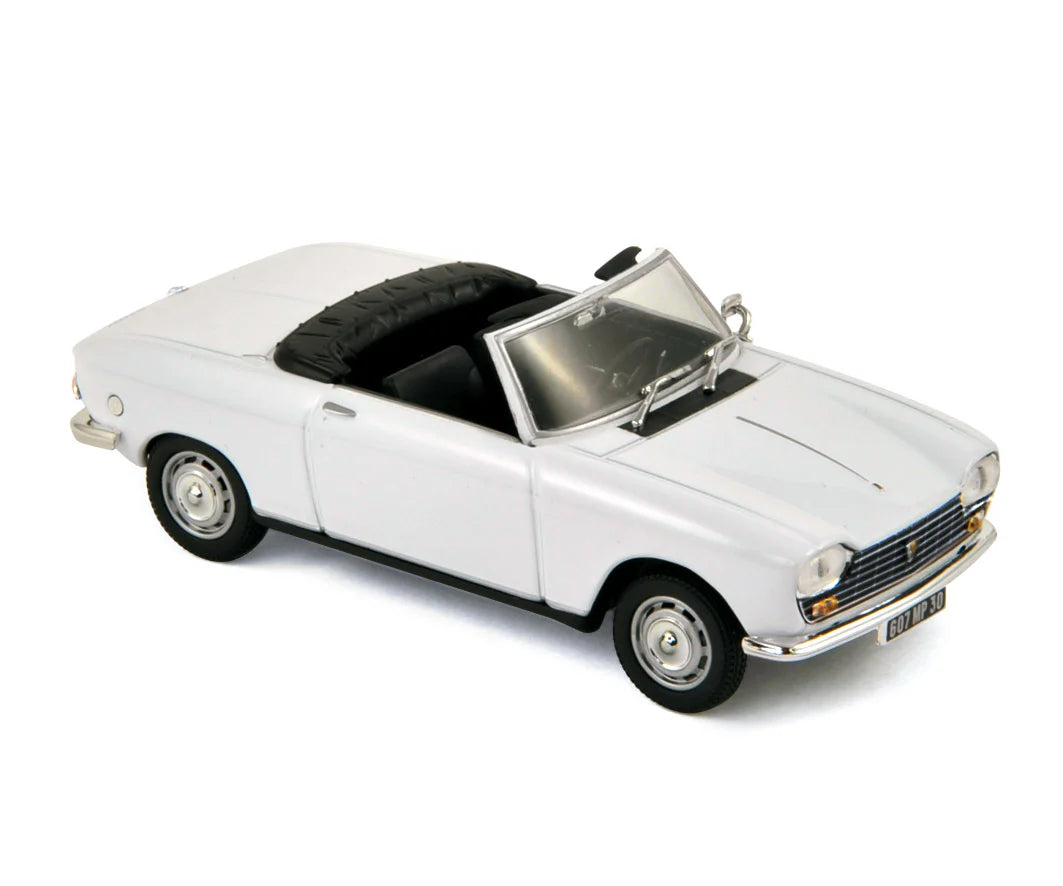 Peugeot 204 Convertible 1967 Courchevel White 1:43