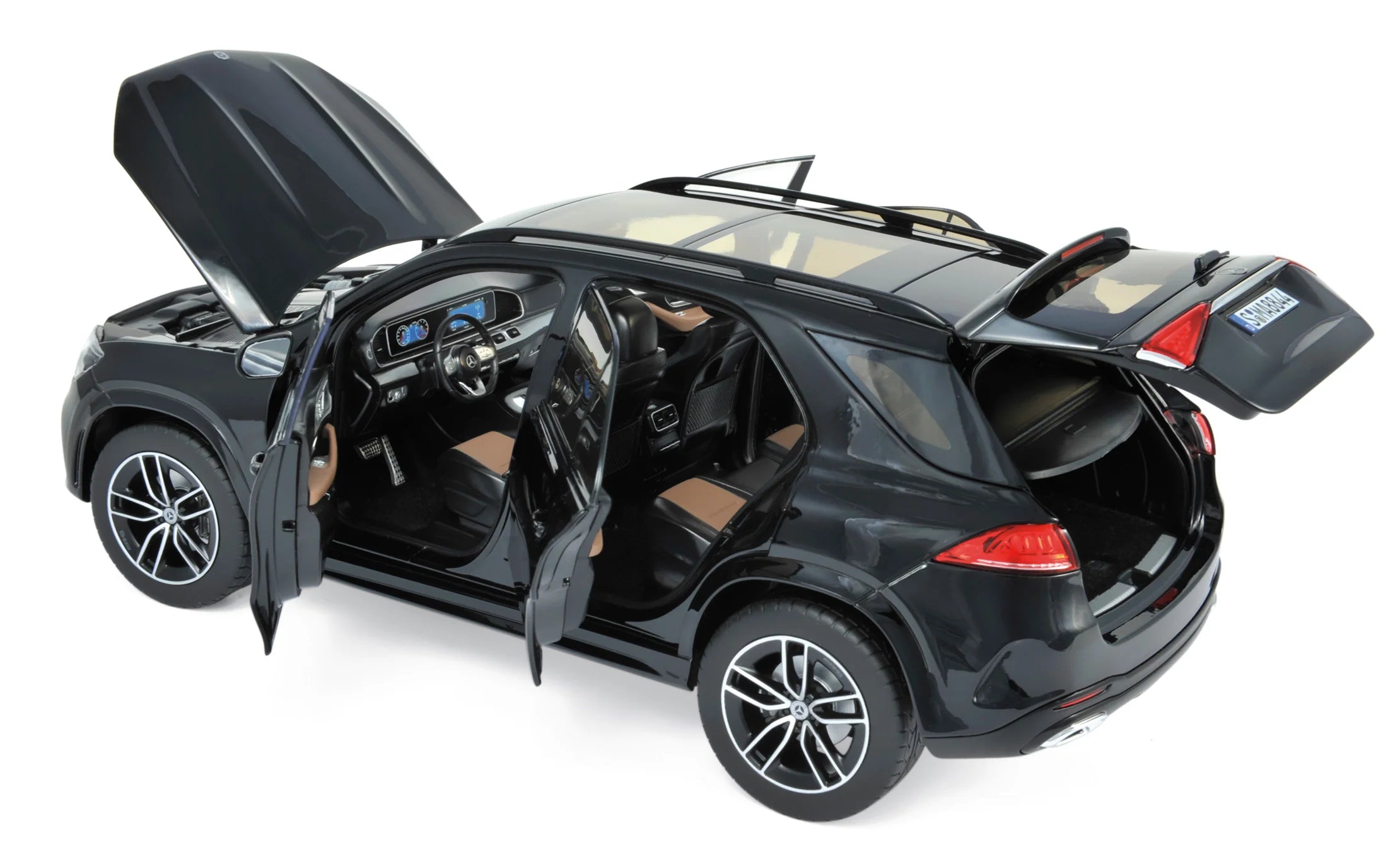 Mercedes-Benz GLE 2019 Noir 1:18