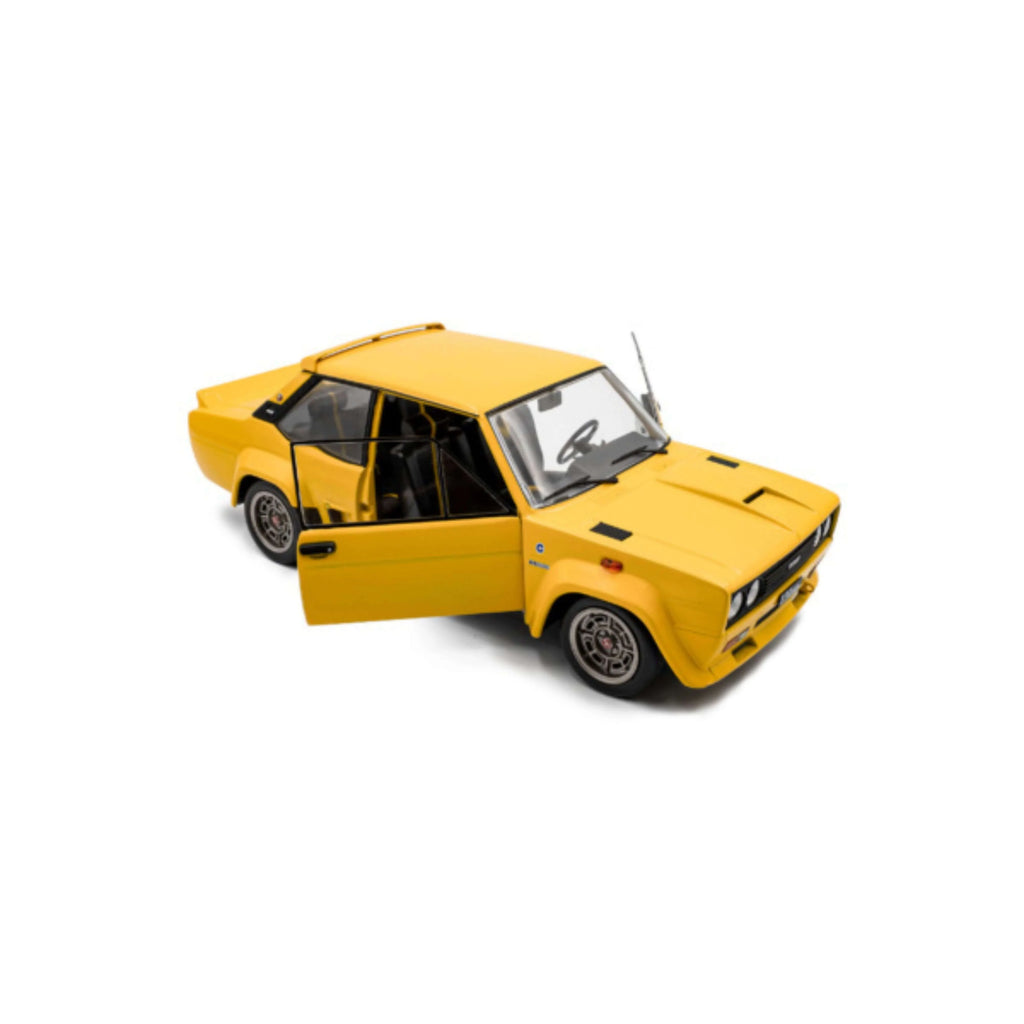 Fiat 131 Abarth Yellow 1980 1:18