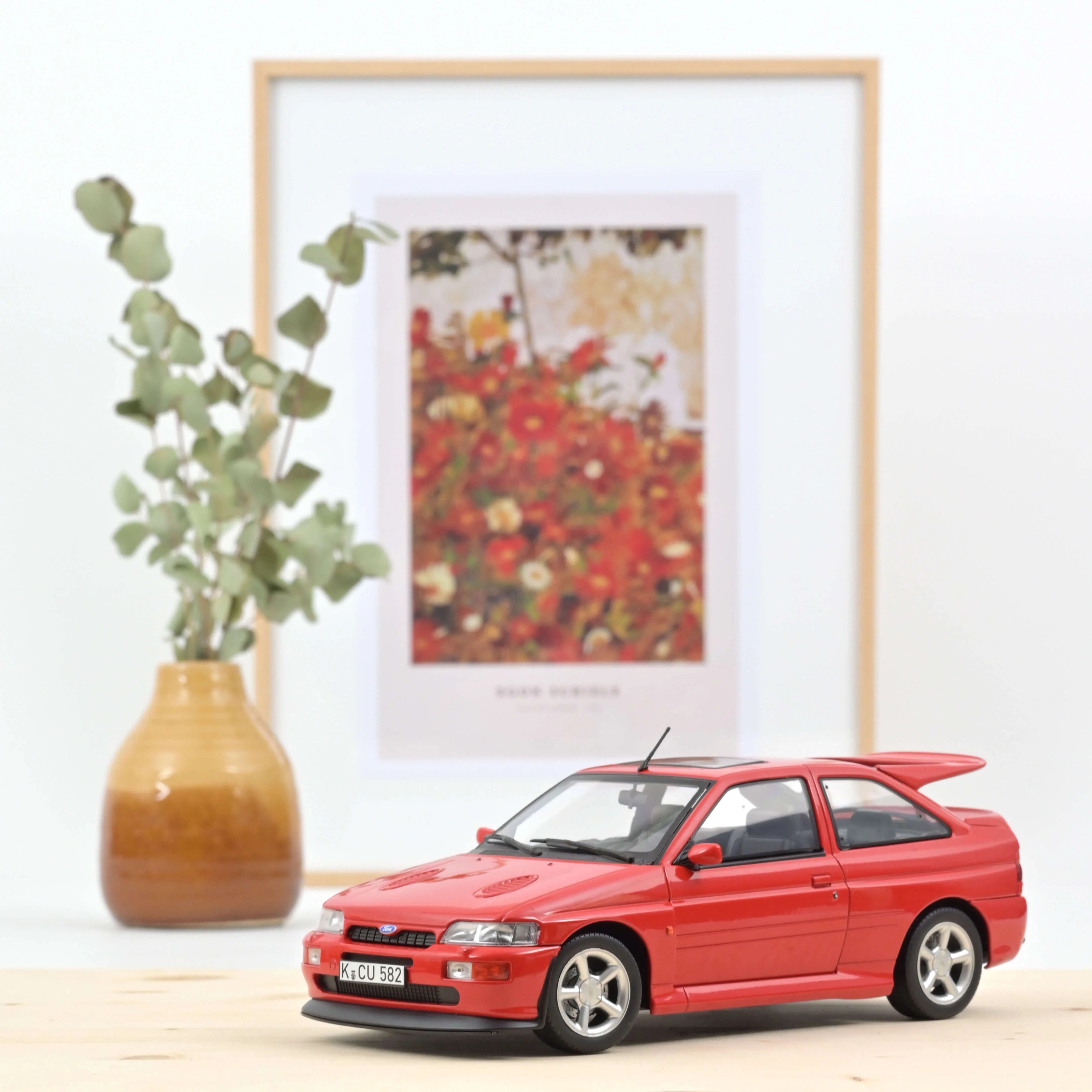 Ford Escort Cosworth 1992 Red 1:18 - 200pcs