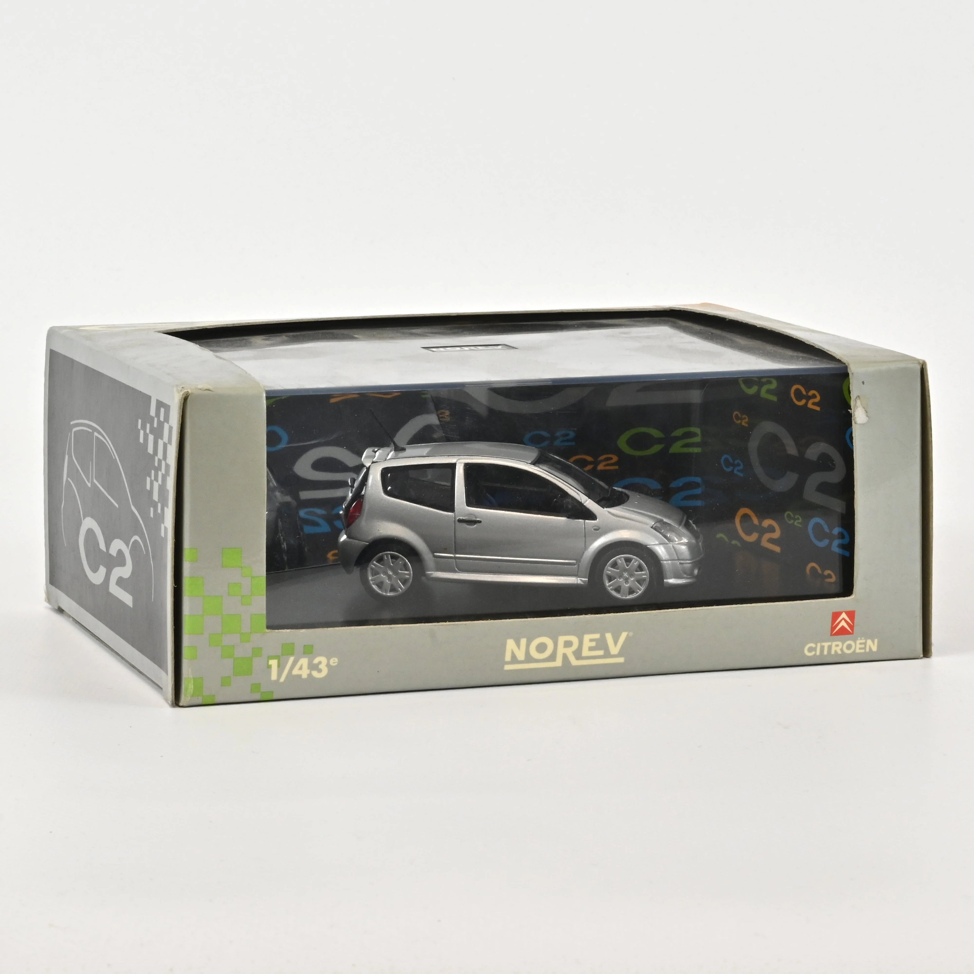 Citroën C2 2003 Aluminiumgrau 1:43 - AUSVERKAUFT