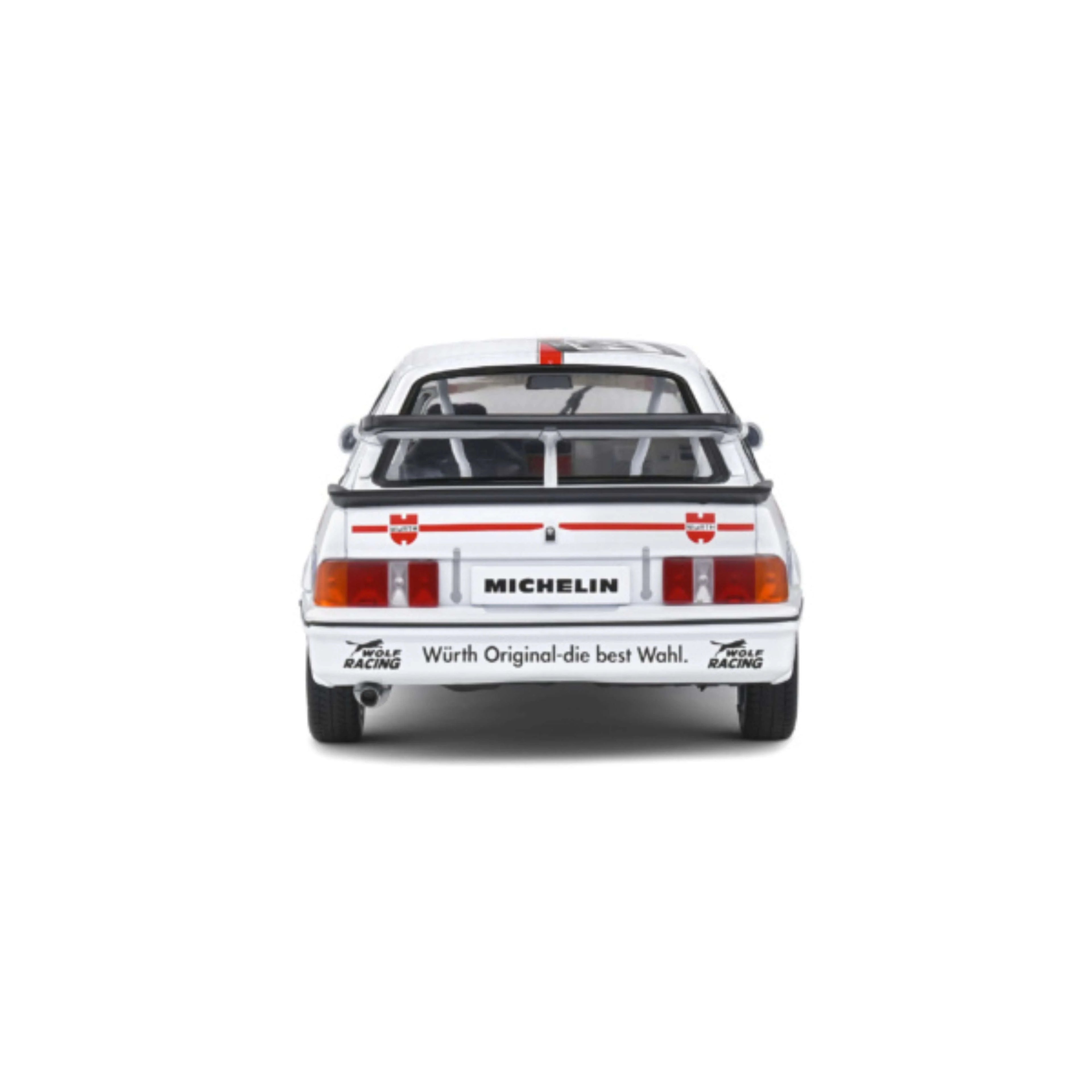 Ford Sierra RS 500 White A. Hahne #25 Nürburgring DTM 1988 1:18