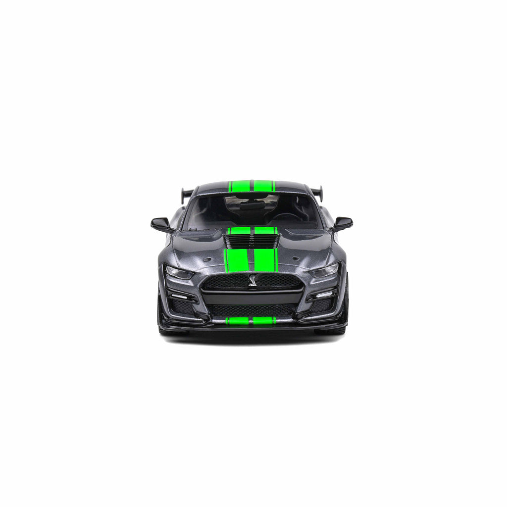 Shelby Mustang GT500 Grey with Neon Green 2020 1:43