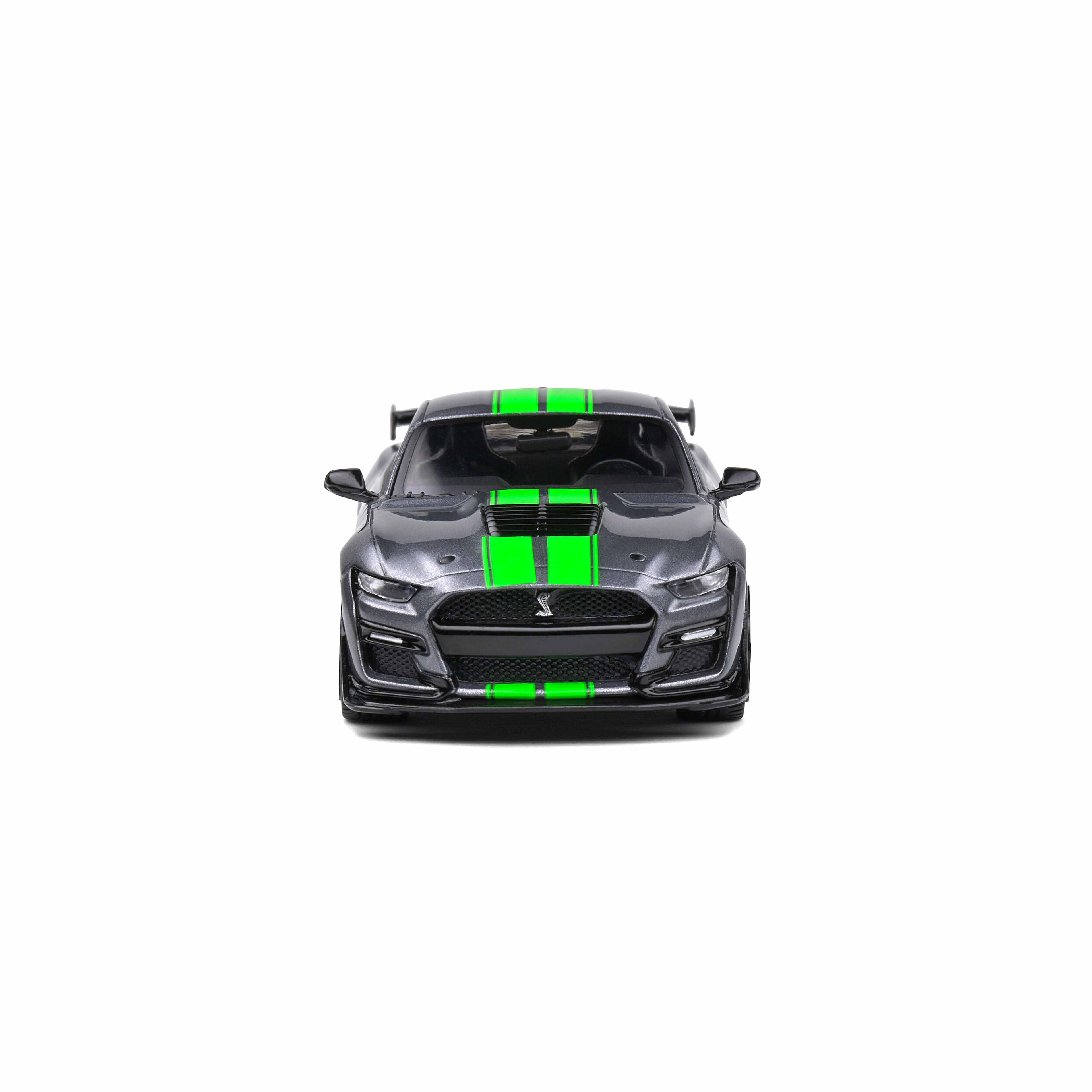 Shelby Mustang GT500 Grey with Neon Green 2020 1:43