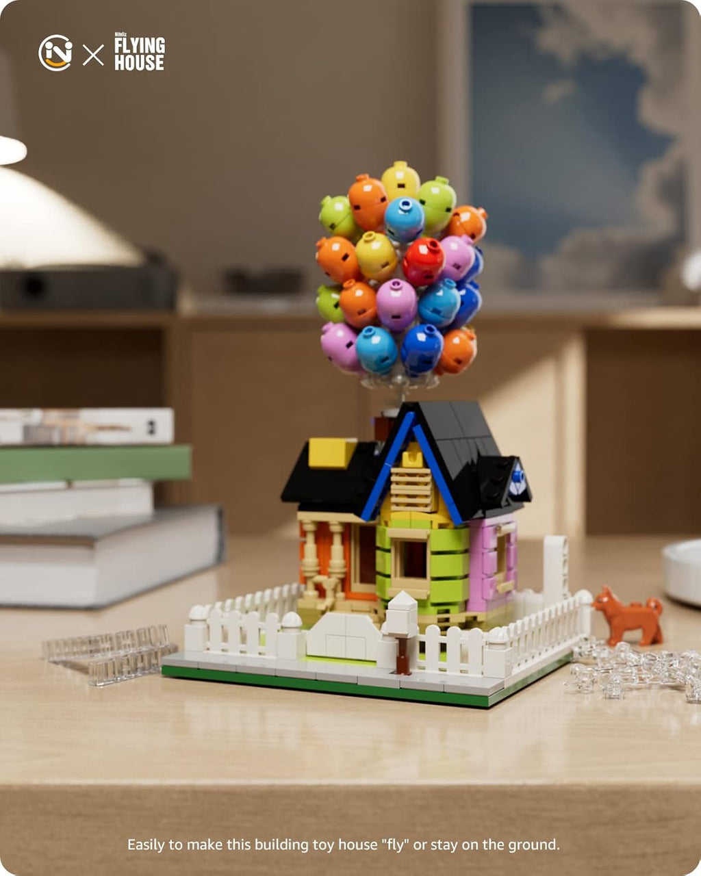 Nifeliz Up Balloon House (635 PCS, NF10519)