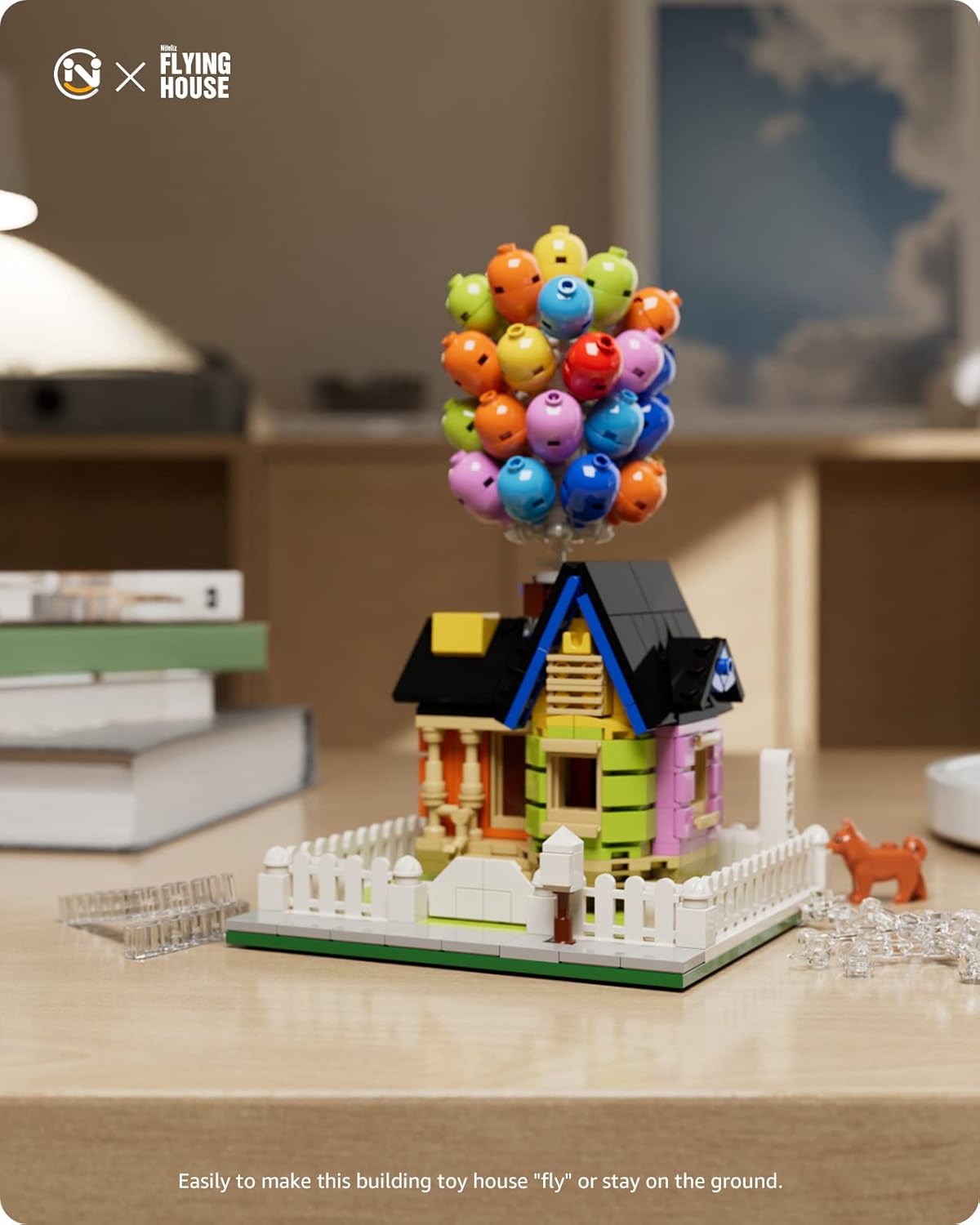 Nifeliz Up Balloon House (635 PCS, NF10519)