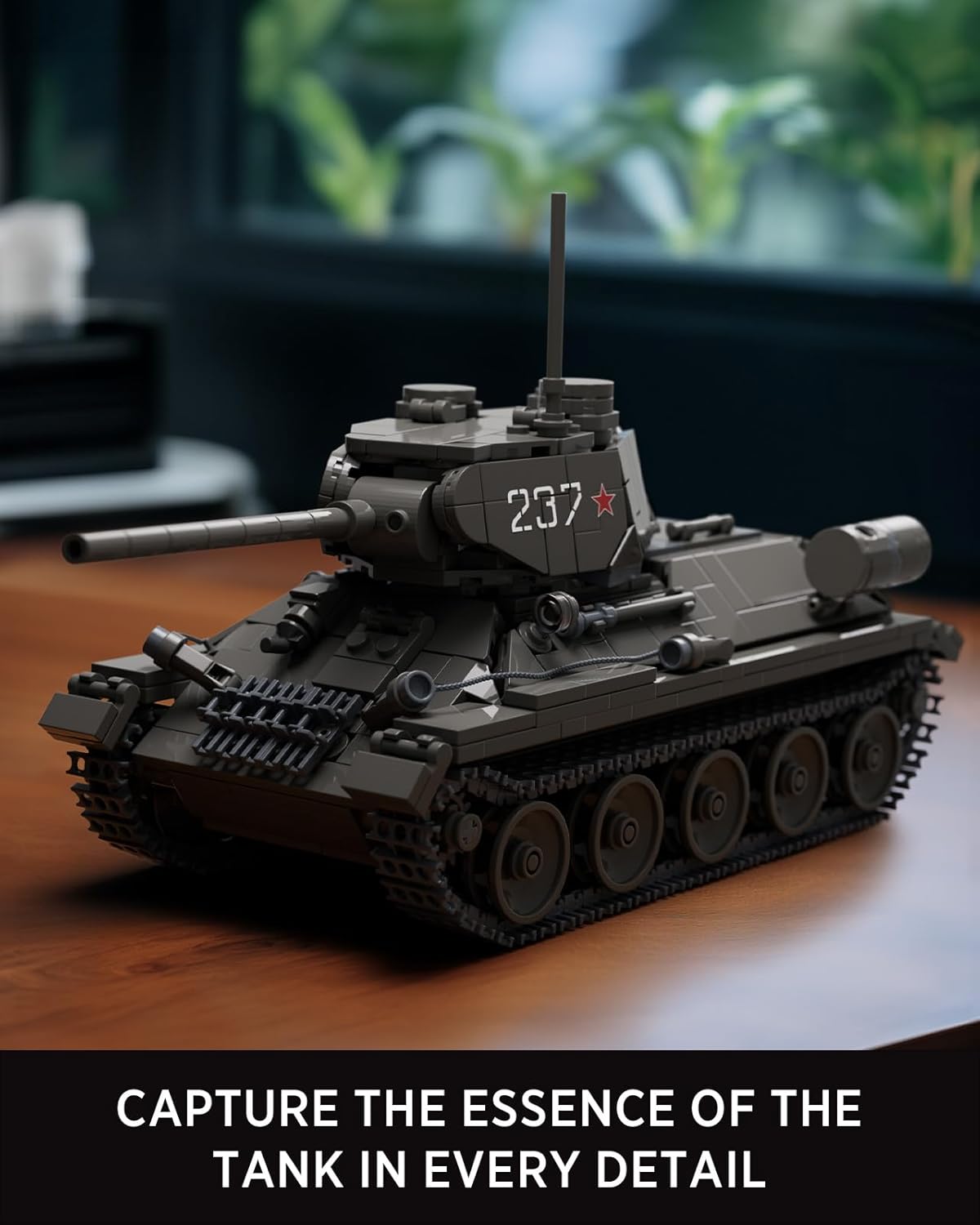 Nifeliz T34/85 Tank (818 PCS, NF10270)