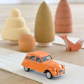 Citroën 2CV 6 Club 1979 Orange Mandarin Jet-car 1:43