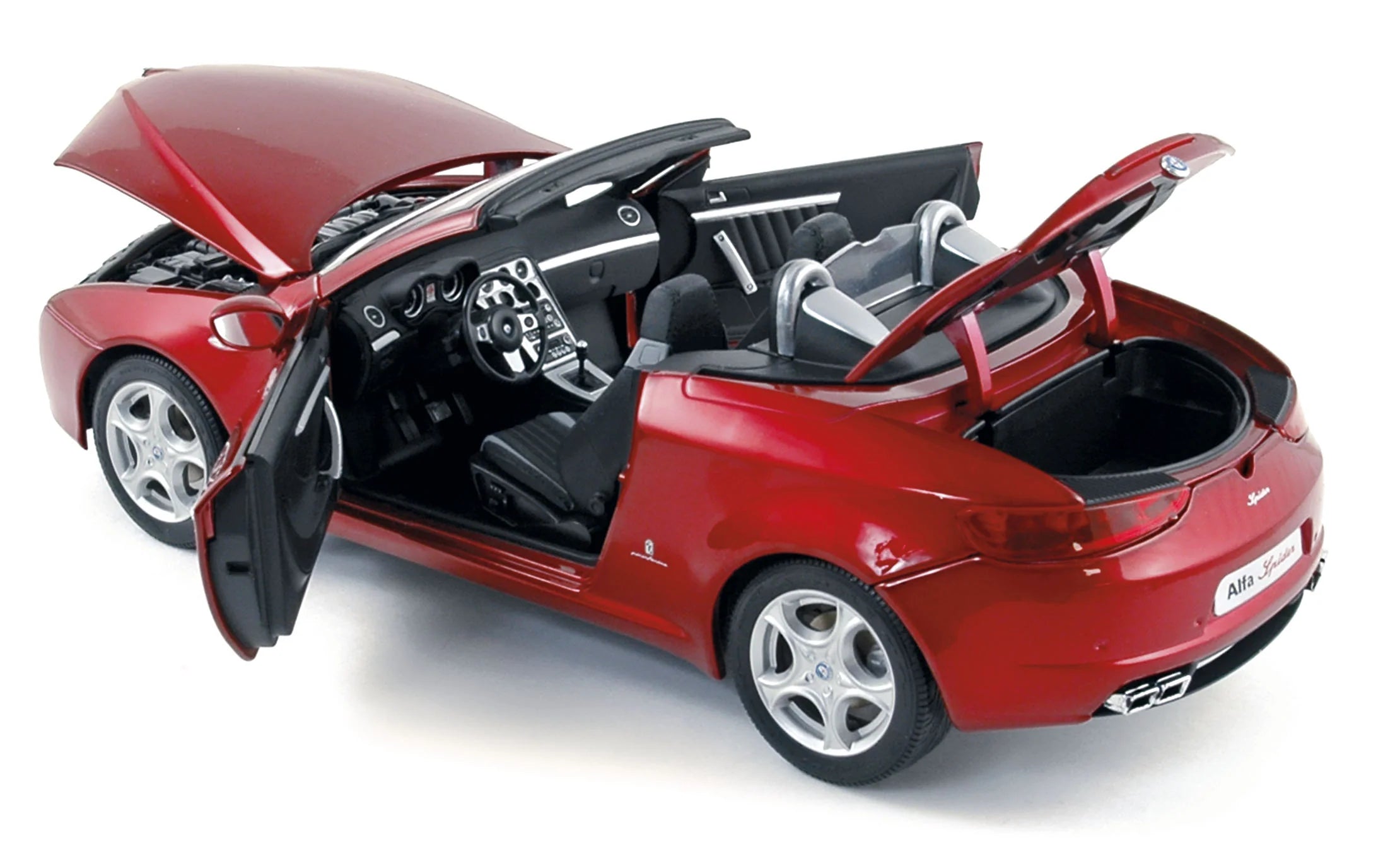 Alfa Romeo Spider 2006 Metallic Rot 1:18
