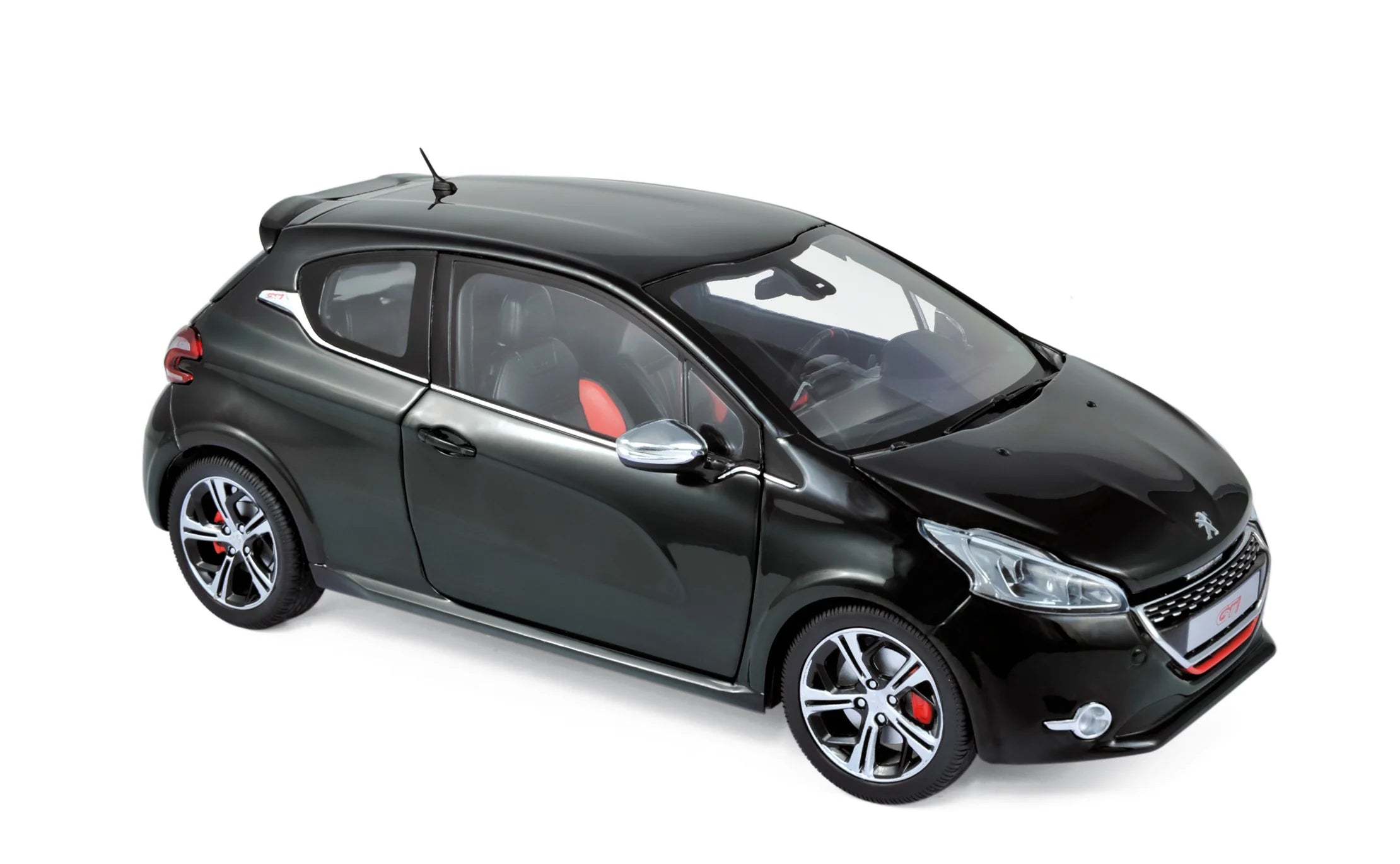 Peugeot 208 GTi 2013 Perla Nera Black 1:18