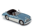Austin Healey 3000 MK3 1964 Bleu métallisé et Ivoire 1:43
