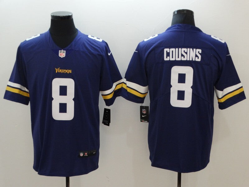 Men's Minnesota Vikings Kirk Cousins Nike Jersey -  Purple#8