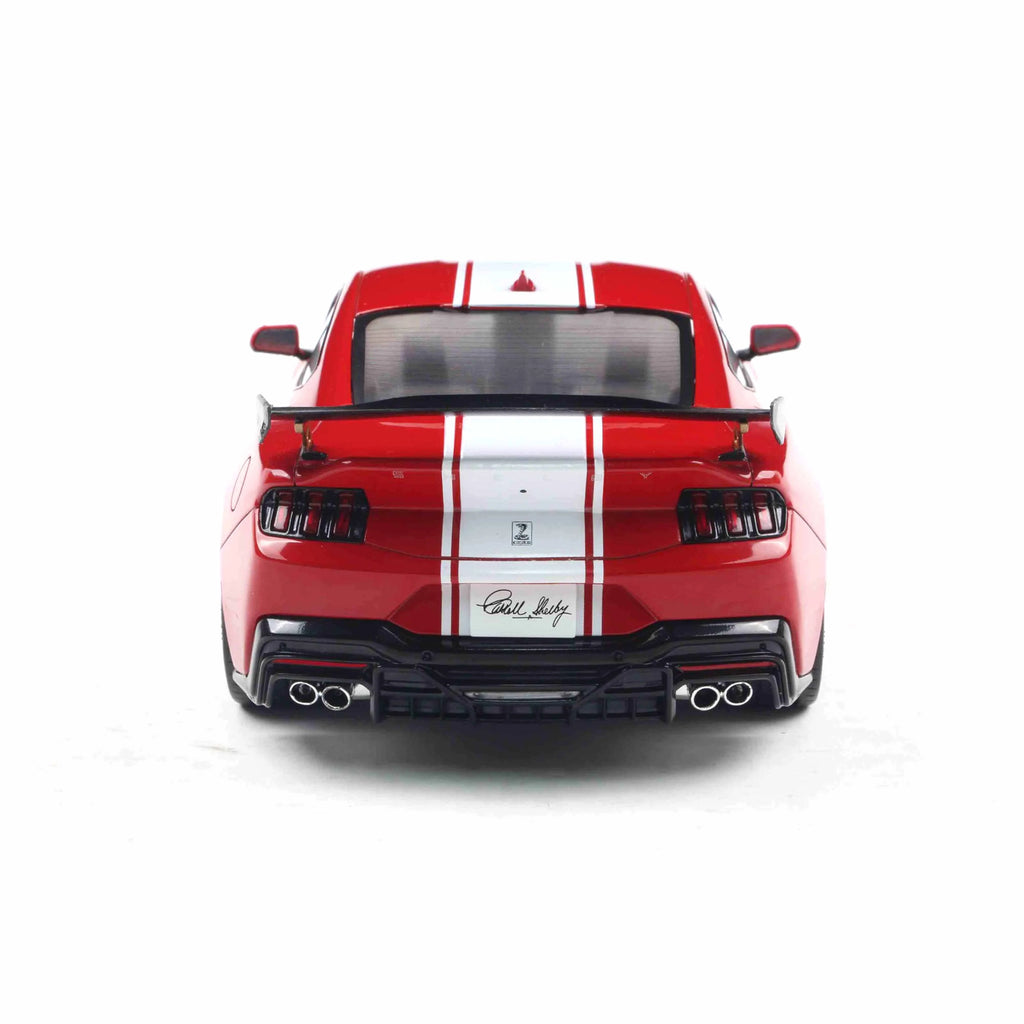 Shelby Mustang Super Snake Race Red 2025 1:18