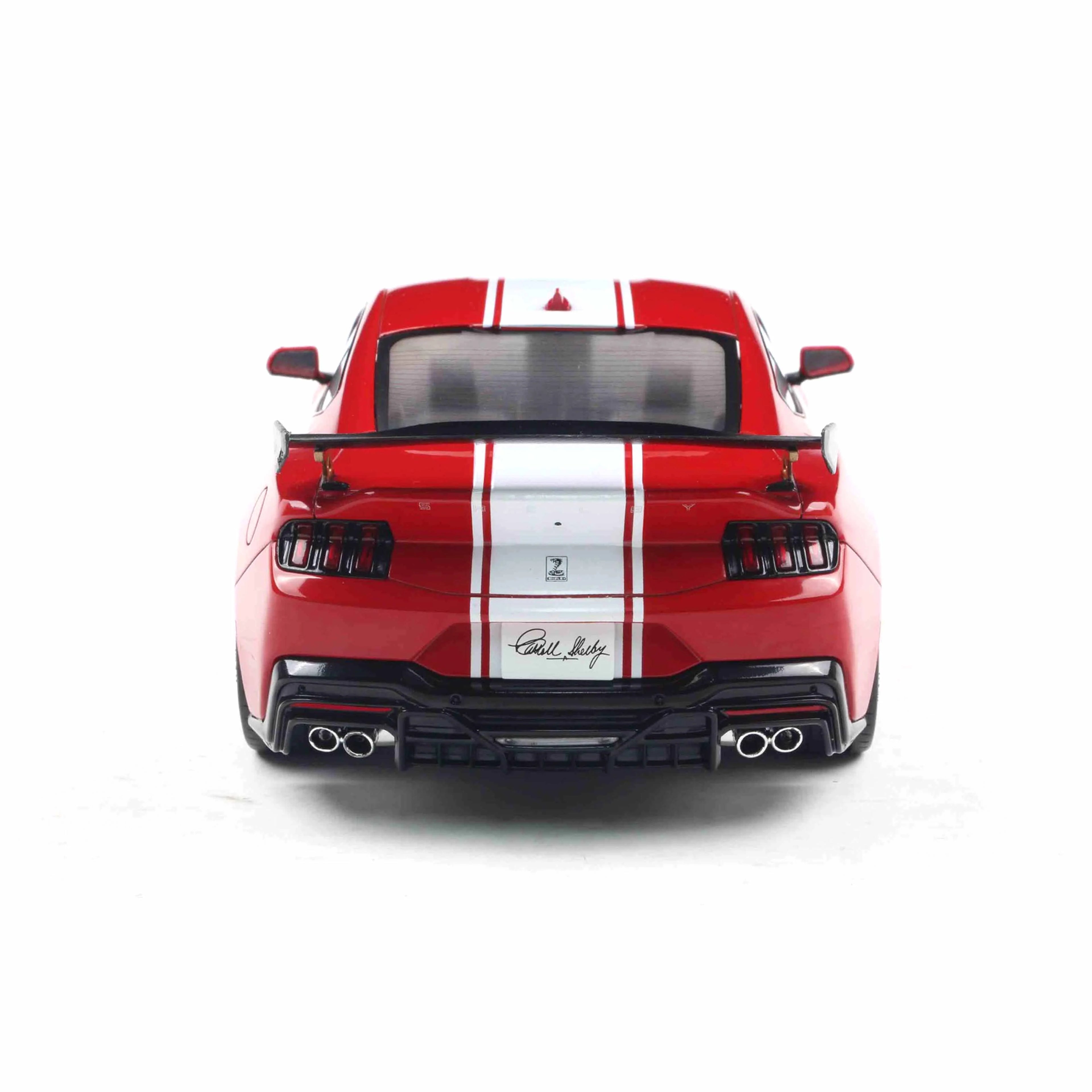 Shelby Mustang Super Snake Race Red 2025 1:18