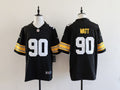 Men's Pittsburgh Steelers T.J. Watt Nike Jersey -  Black -No team logo